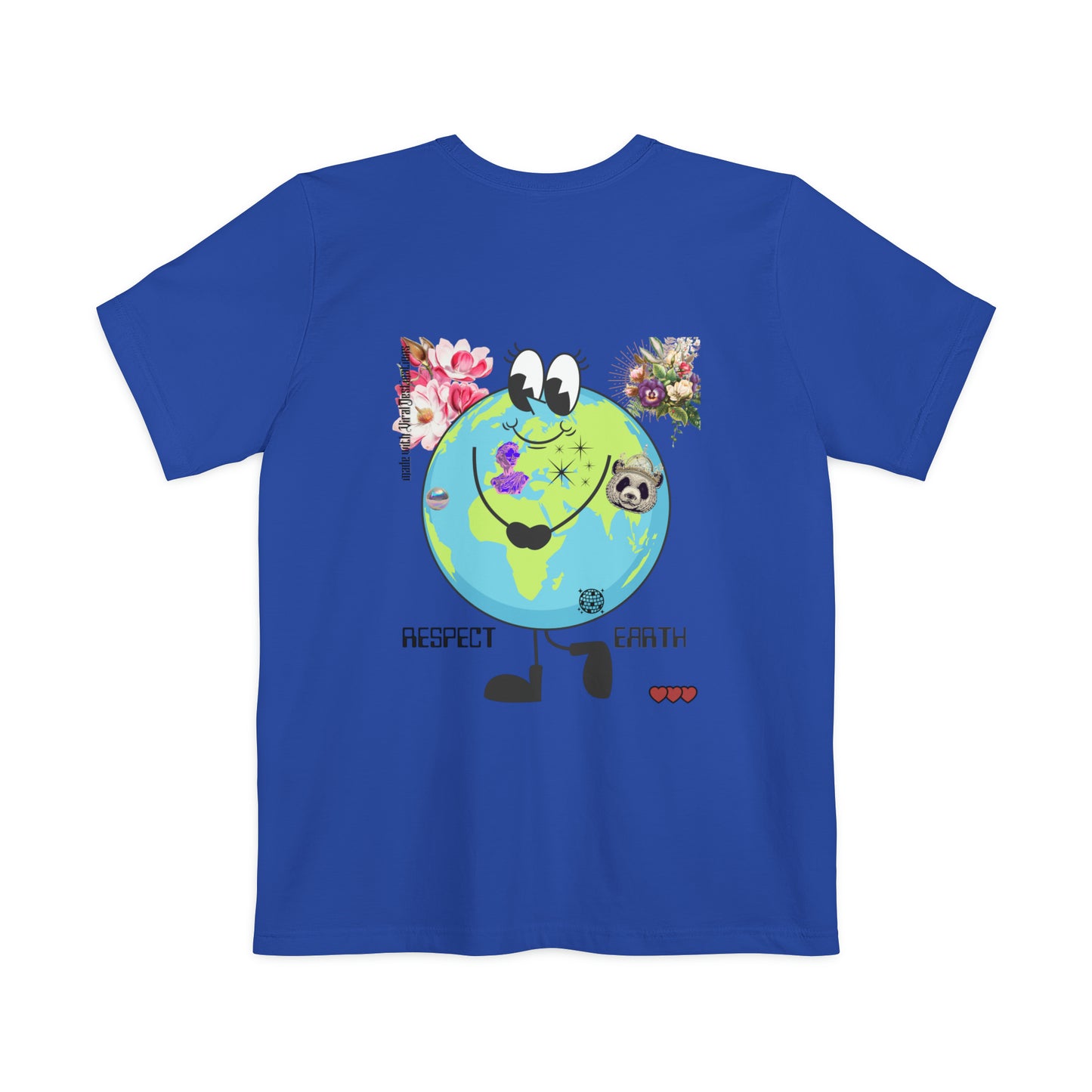 Respect Earth Y2K Trending Unisex Pocket T-shirt by ViralDestinations