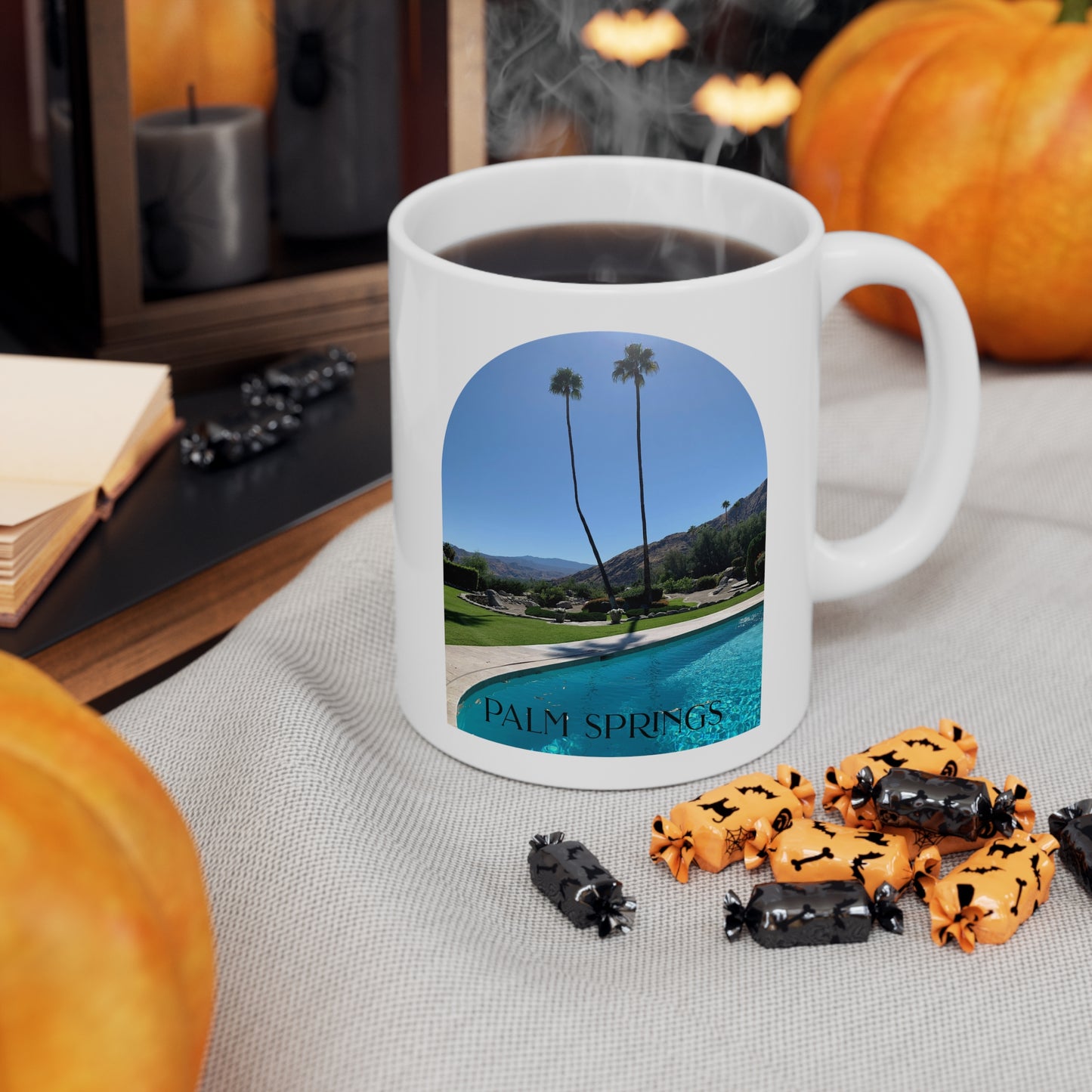 Staycation in Palm Springs Lifestyle Coffee Mug by ViralDestinations