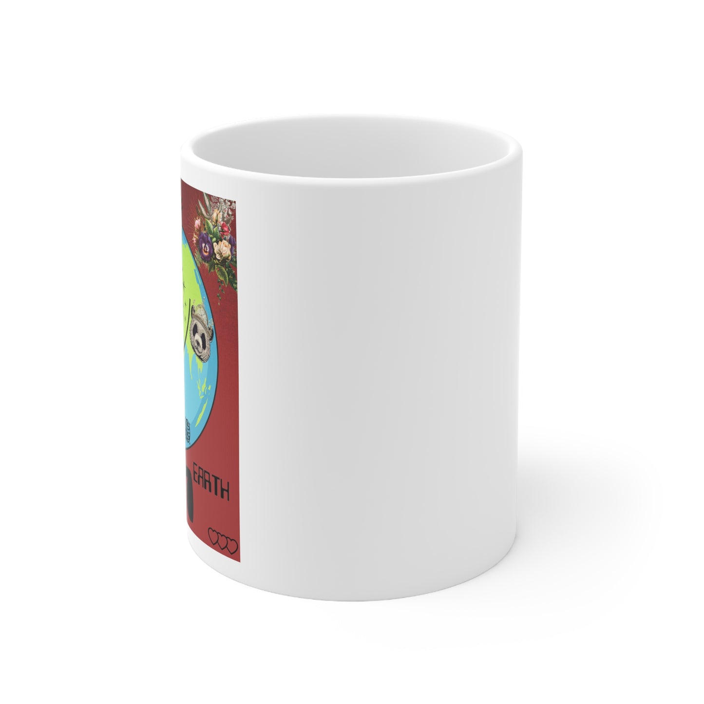Respect Earth Y2K Trending Ceramic Mug 11oz by ViralDestinations