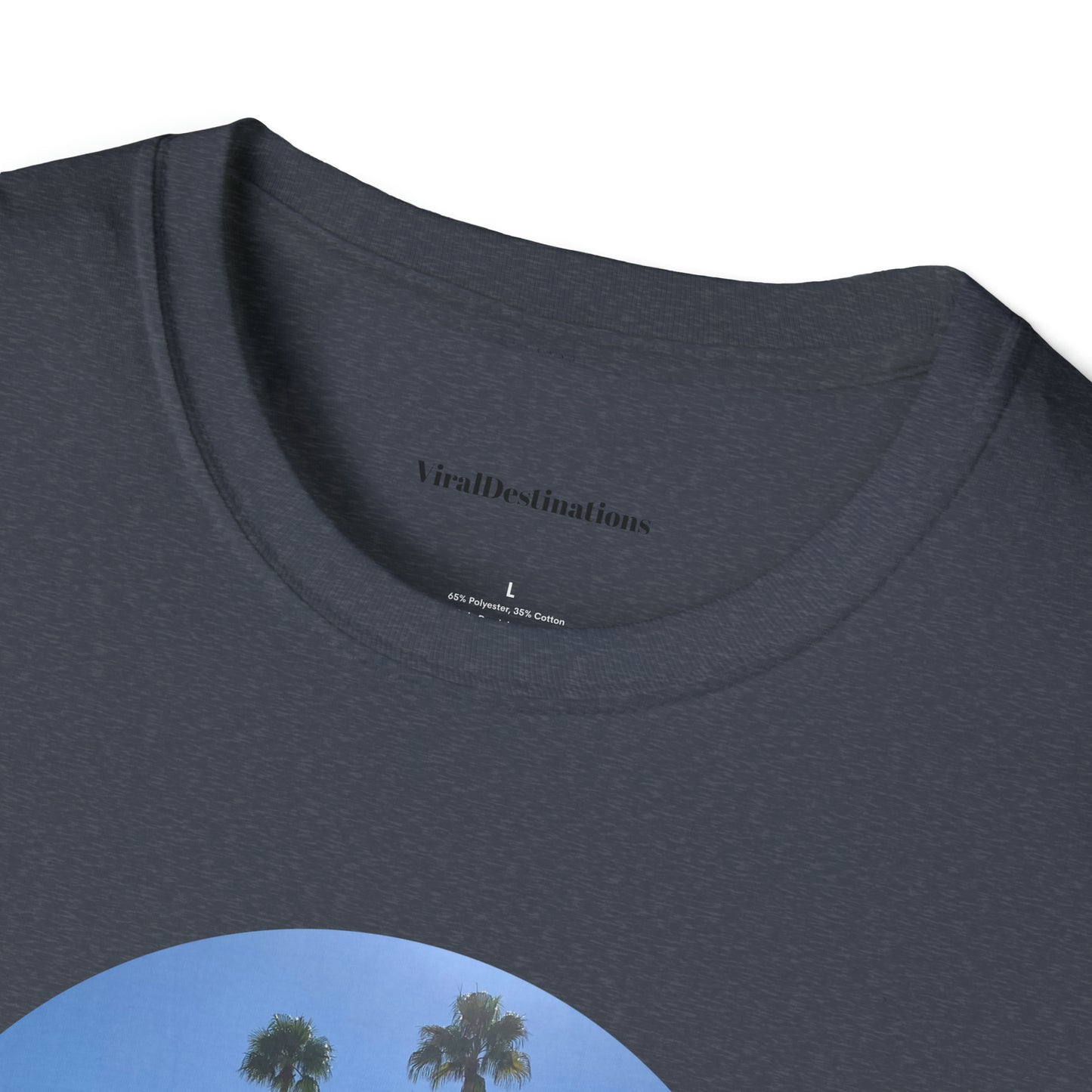 Palm Springs Modernism Lifestyle Unisex Soft T-Shirt by ViralDestinations