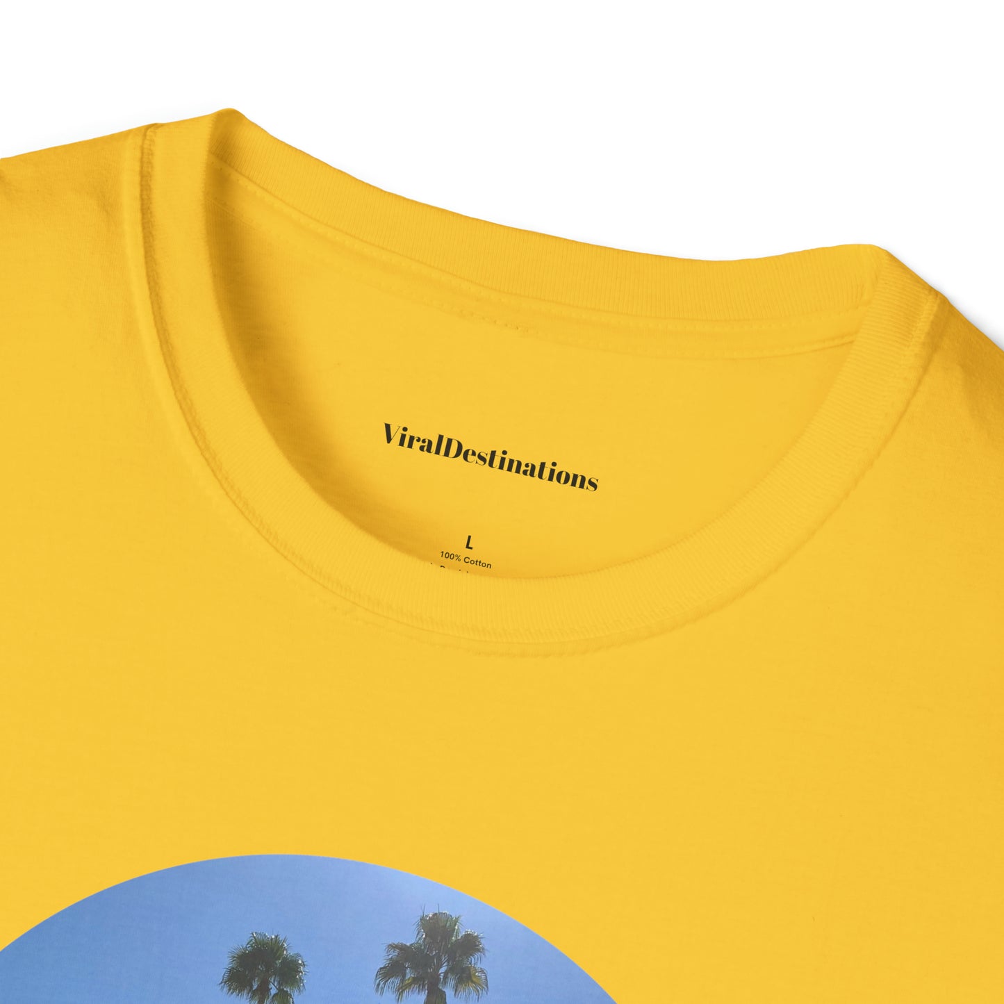 Palm Springs Modernism Lifestyle Unisex Soft T-Shirt by ViralDestinations