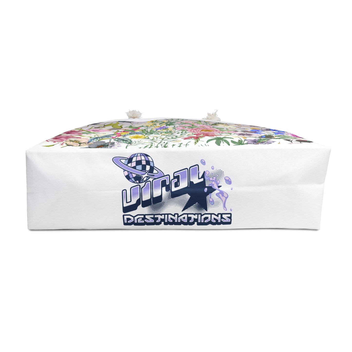 ViralDestinations™ Floral Spring Garden Party Weekender Bag | Perfect for Travel and Beach Days - Botanical Aesthetics