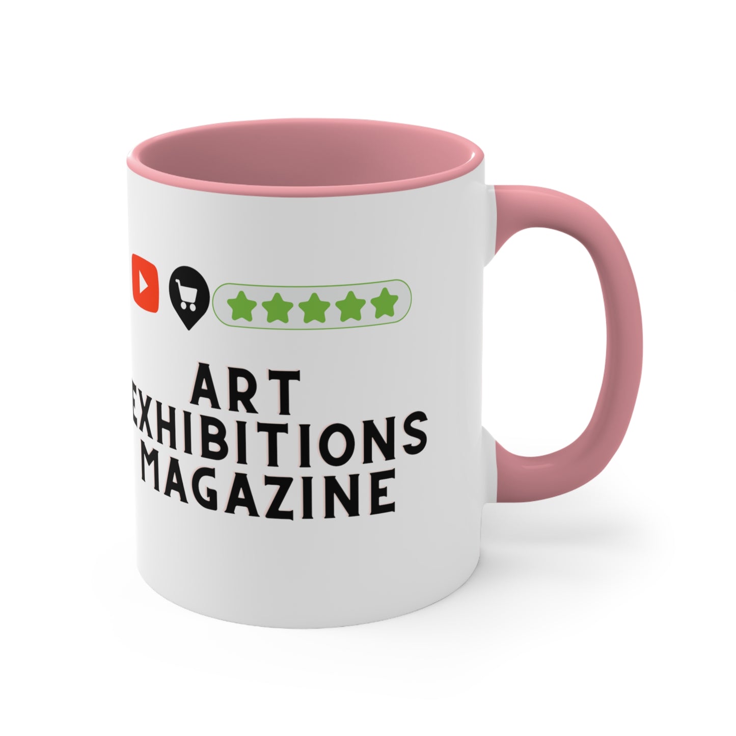 Art Exhibitions Magazine Gift Shop trending Lifestyle Pop Colored Accent Coffee Mug - multi colors
