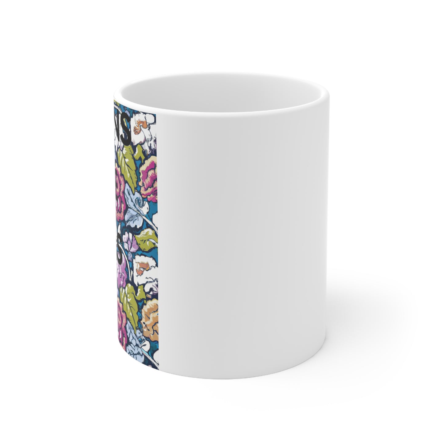 Designs Define Dallas Trending Floral Ceramic Mug by ViralDestinations