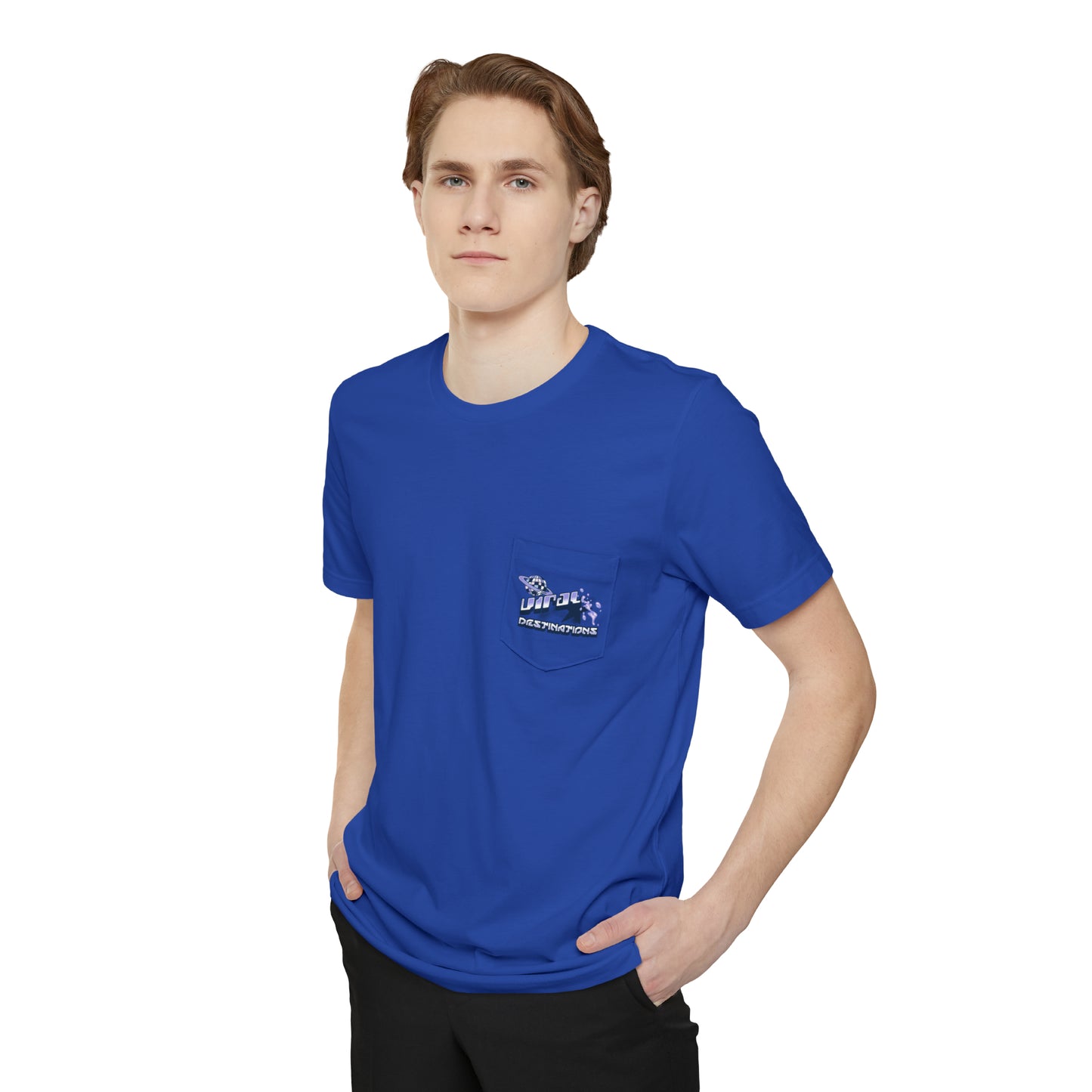 Respect Earth Y2K Trending Unisex Pocket T-shirt by ViralDestinations