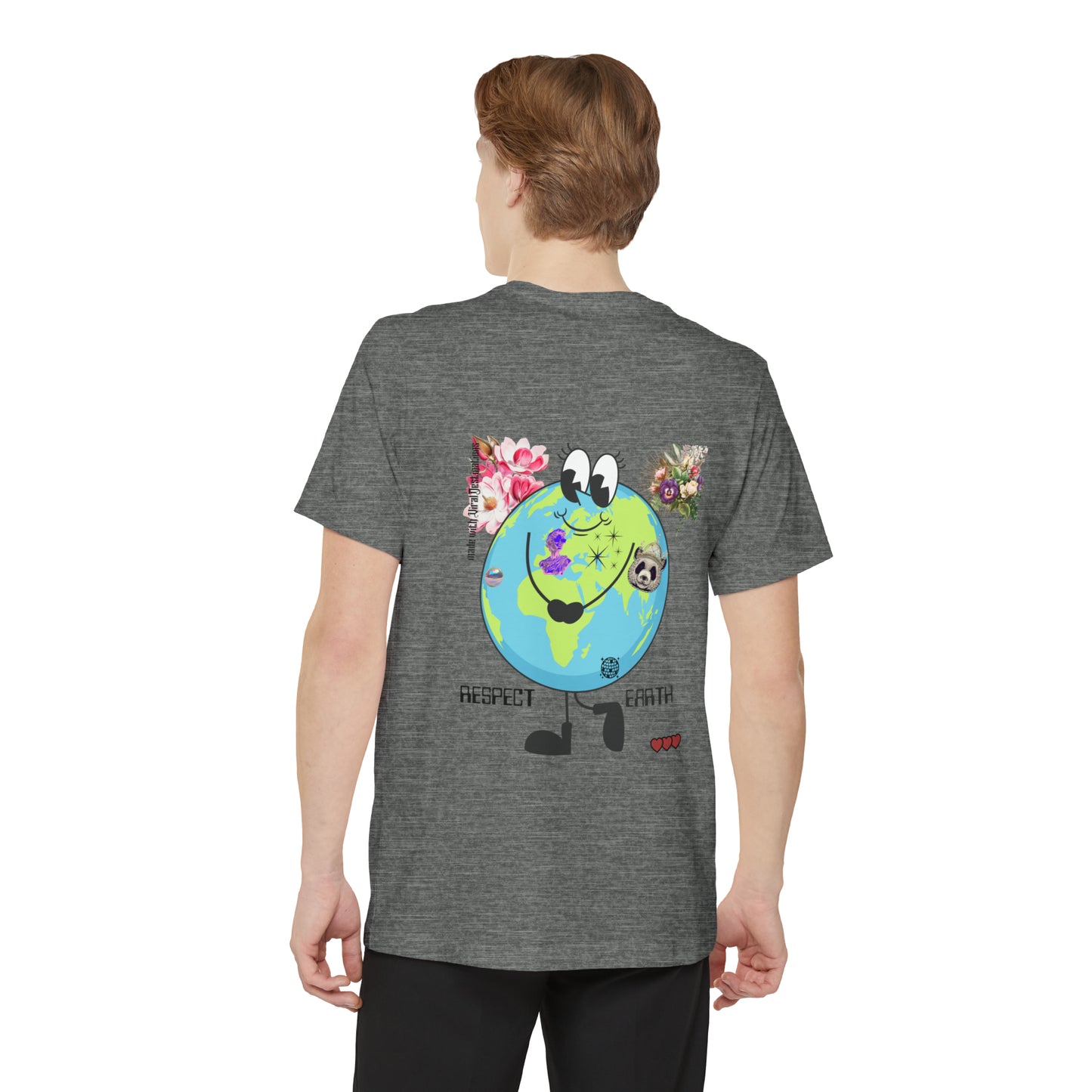 Respect Earth Y2K Trending Unisex Pocket T-shirt by ViralDestinations