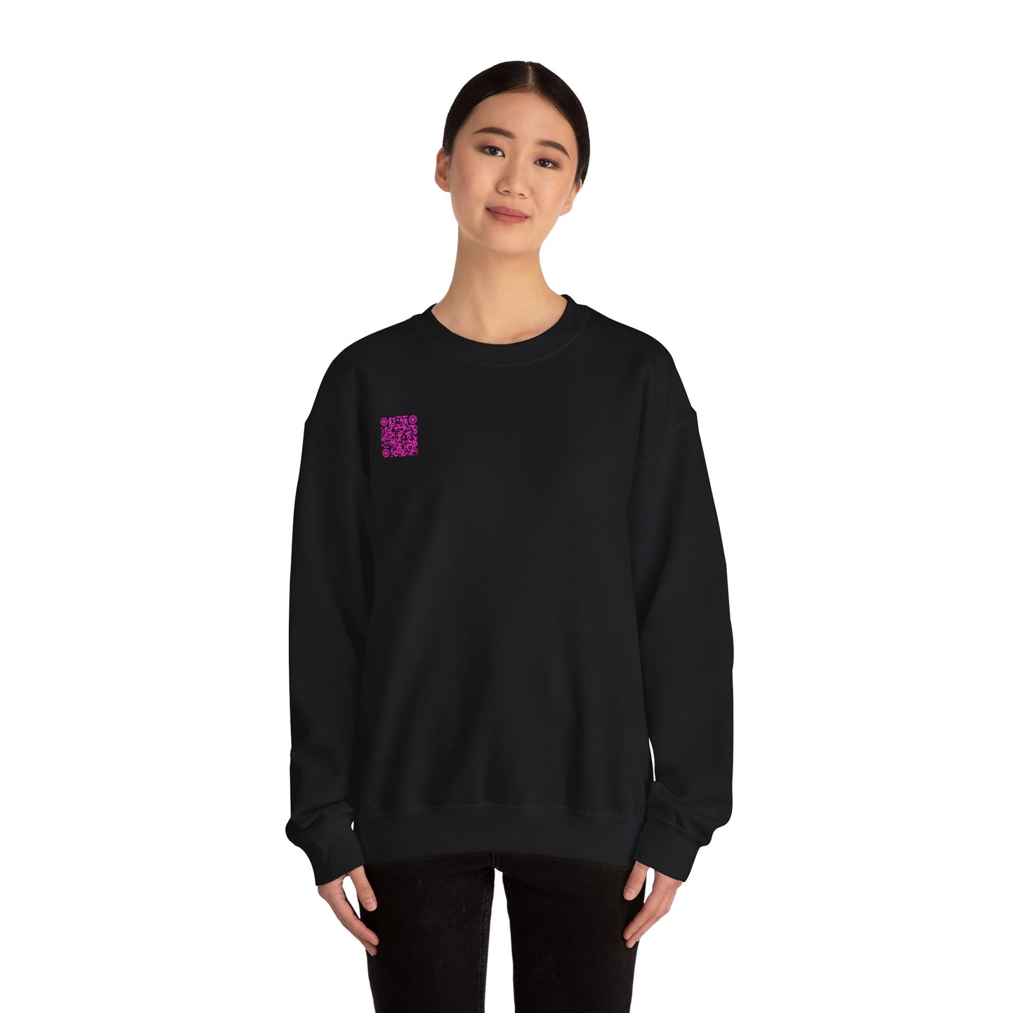 Miami Art Week Top Quality Cotton Unisex Heavy Blend™ Crewneck Holiday Sweatshirt _ Art Exhibitions Magazine
