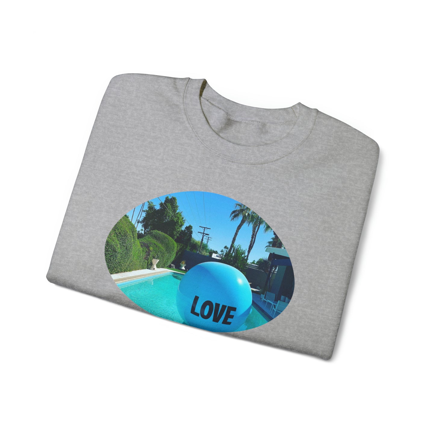 Staycation in Palm Springs Unisex Lifestyle Sweatshirt by ViralDestinations