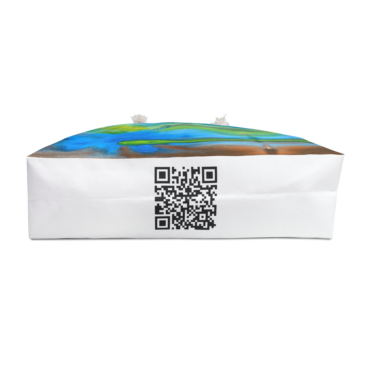 ViralDestinations™ Abstract Alien Landscapes Colorful Watercolor Ocean Vibe Weekender Bag - Perfect for Travel & Beach Days