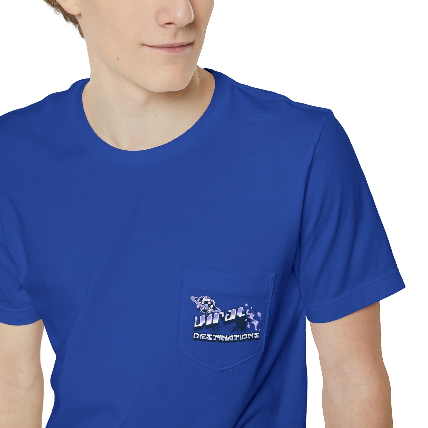 Respect Earth Y2K Trending Unisex Pocket T-shirt by ViralDestinations