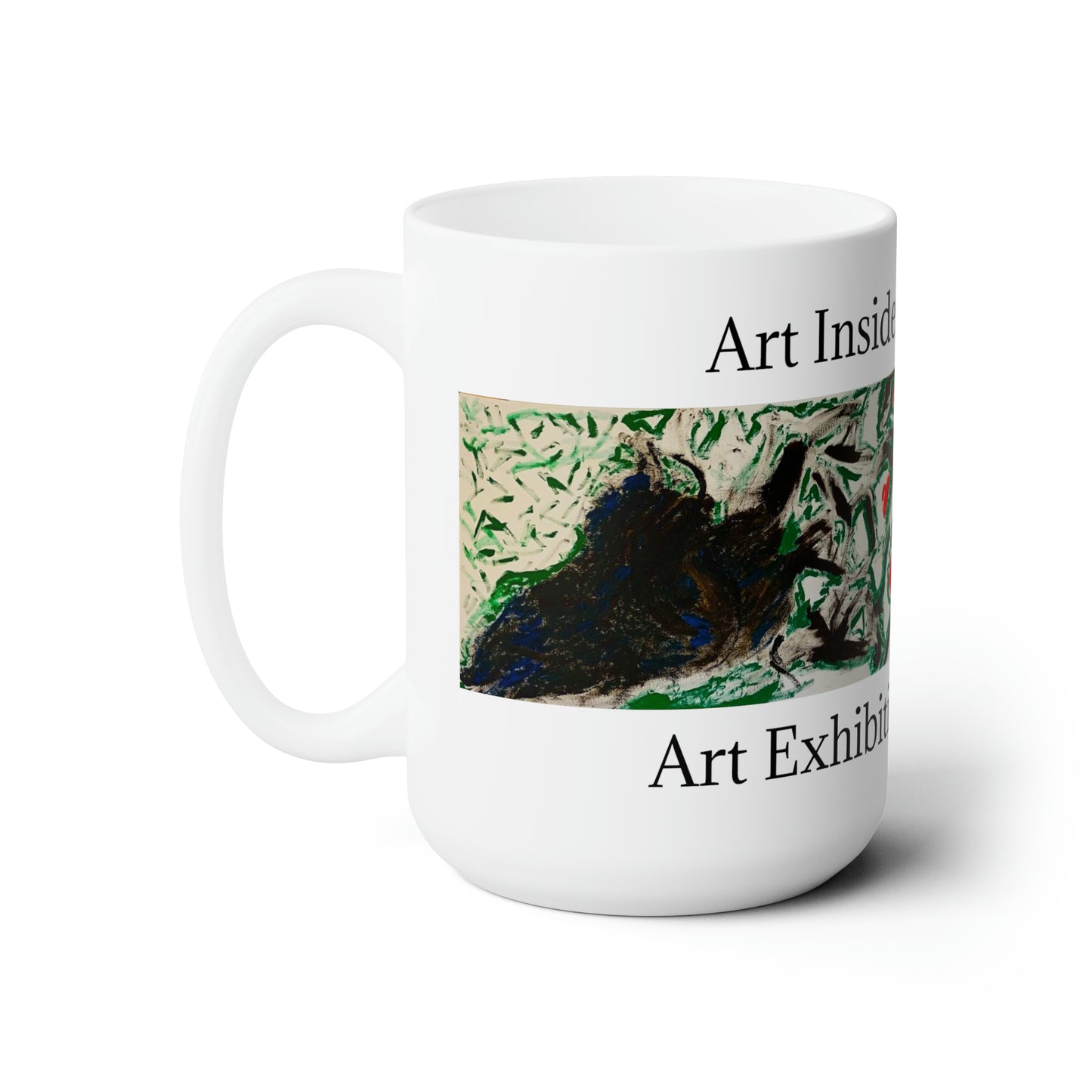 Art Insiders All Watch Art Exhibitions Magazine Lifestyle Large Coffee Mug ¬ Perfect Office/Studio Gifts for Art Collectors, Artists, Curators