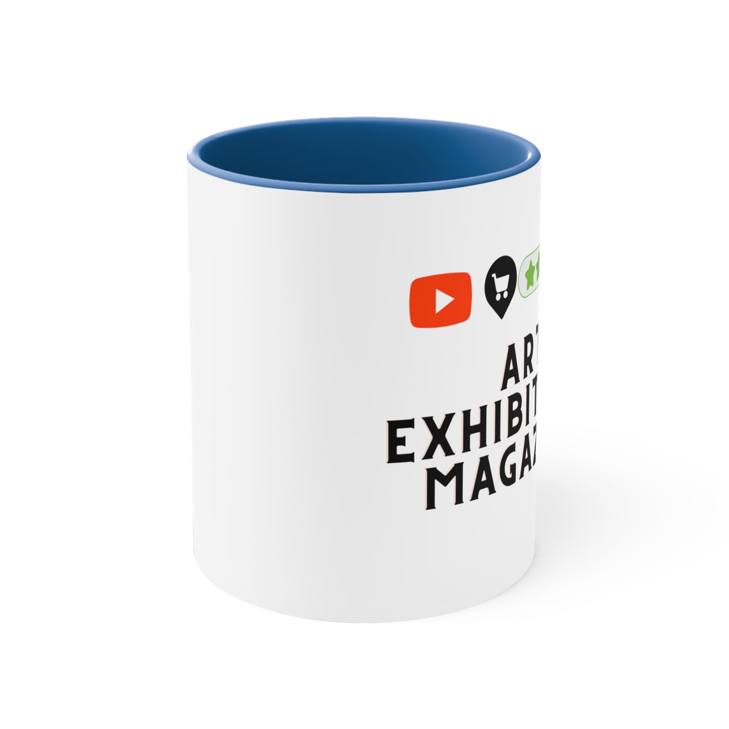 Art Exhibitions Magazine Gift Shop trending Lifestyle Pop Colored Accent Coffee Mug - multi colors