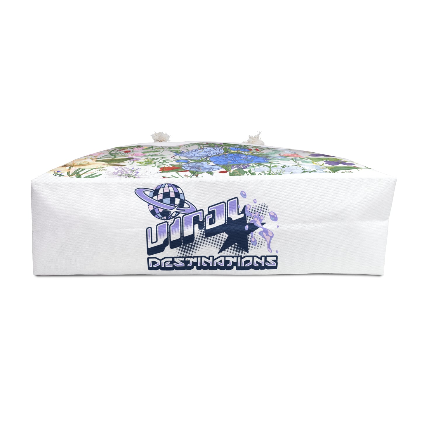 ViralDestinations™ Floral Garden Weekender Bag | Perfect for Travel and Beach Days - Botanical Aesthetics