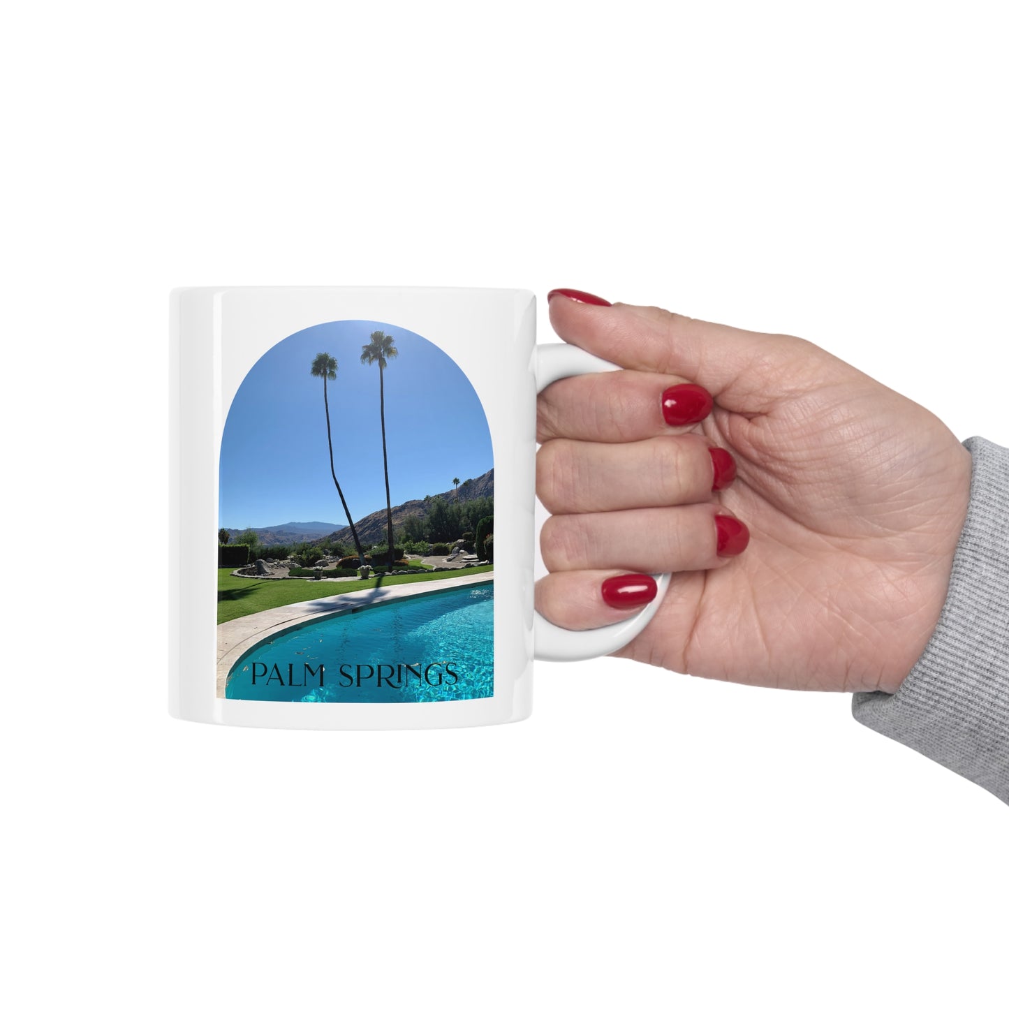 Staycation in Palm Springs Lifestyle Coffee Mug by ViralDestinations