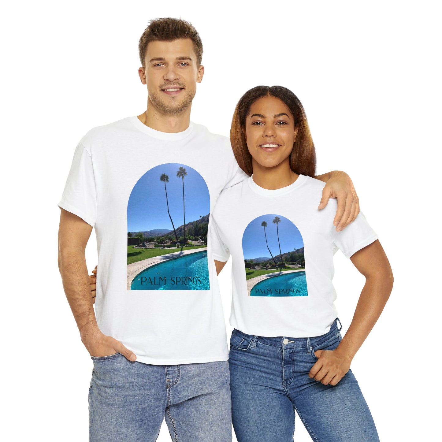 Palm Springs Lifestyle Premium Unisex Tee by ViralDestinations