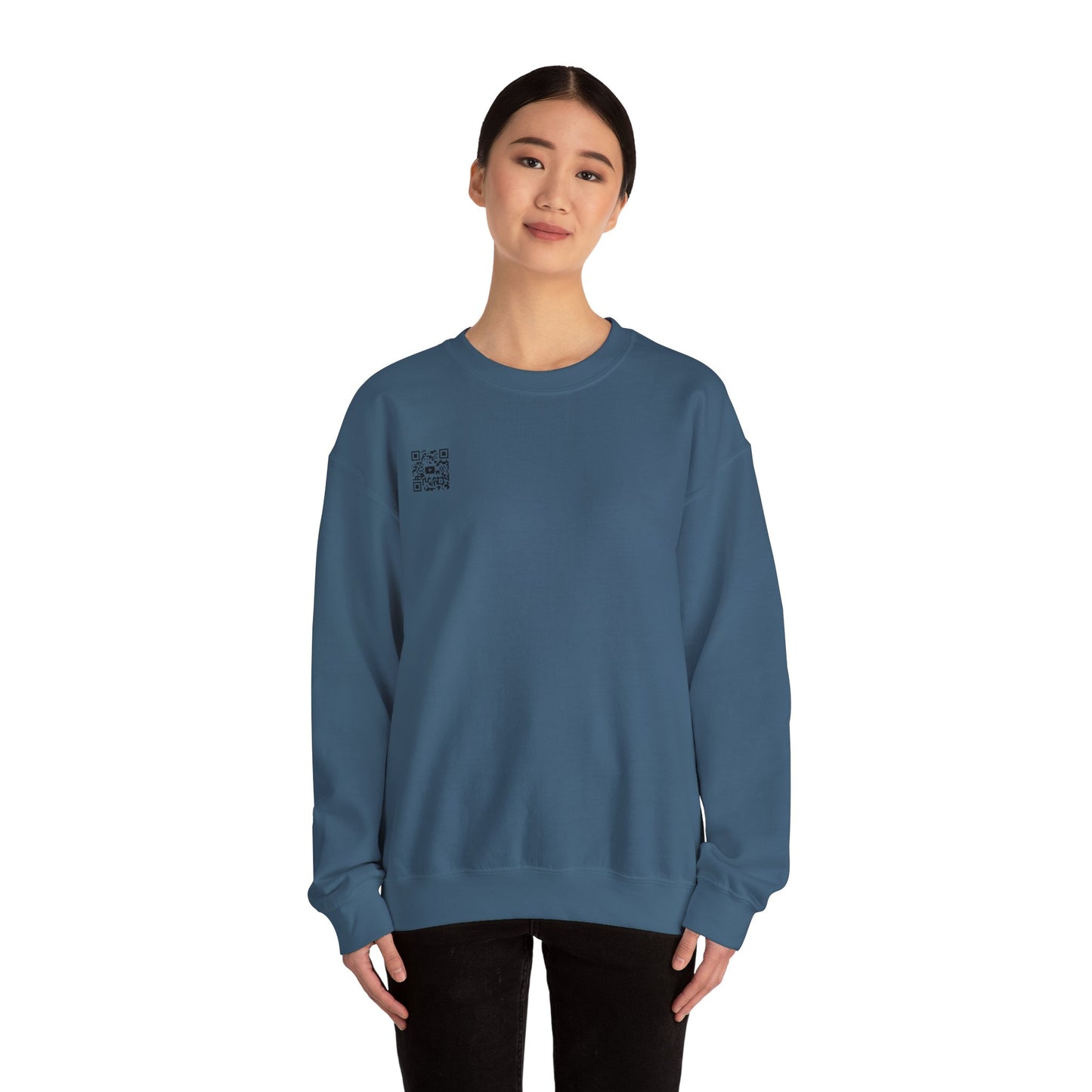 Miami Art Week Top Quality Cotton Unisex Heavy Blend™ Crewneck Holiday Sweatshirt _ Art Exhibitions Magazine