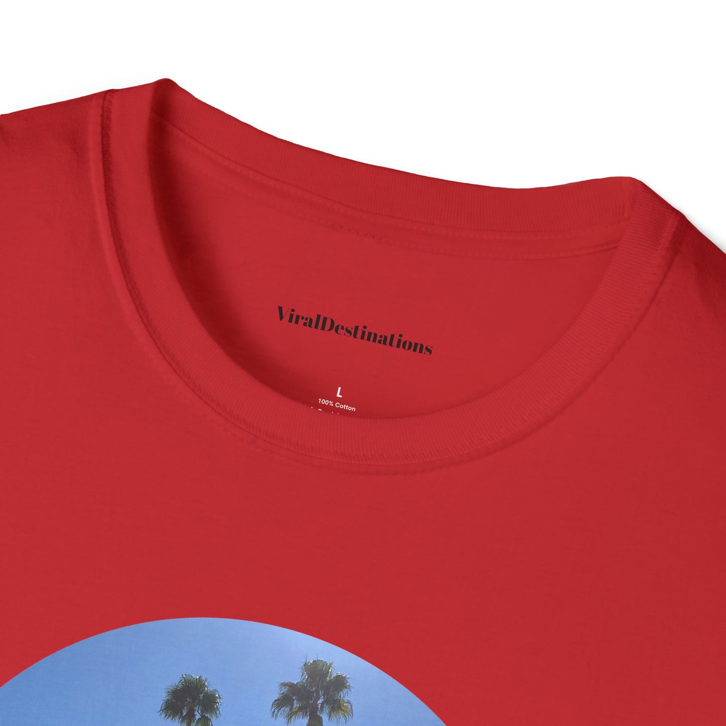 Palm Springs Modernism Lifestyle Unisex Soft T-Shirt by ViralDestinations