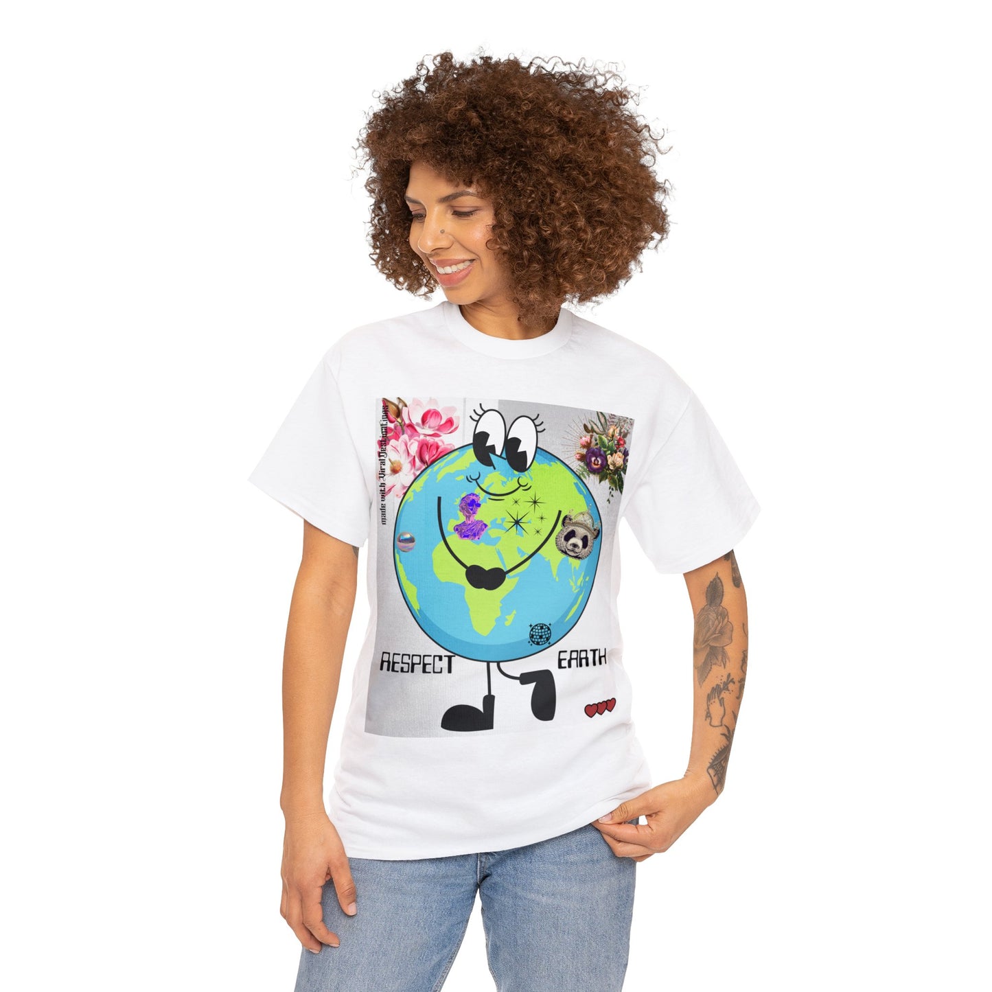 Respect Earth Y2K Trending Premium Lifestyle Tee by ViralDestinations