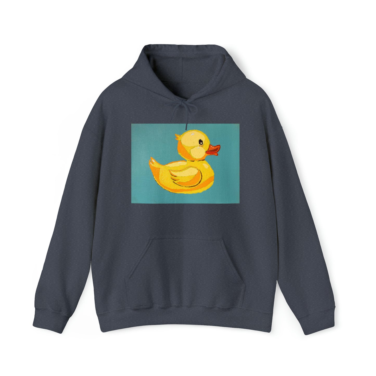 The Pop Duck Premium Lifestyle Hoodie ¬ Pop Art On The Go ¬ matching adult and kids T-shirts