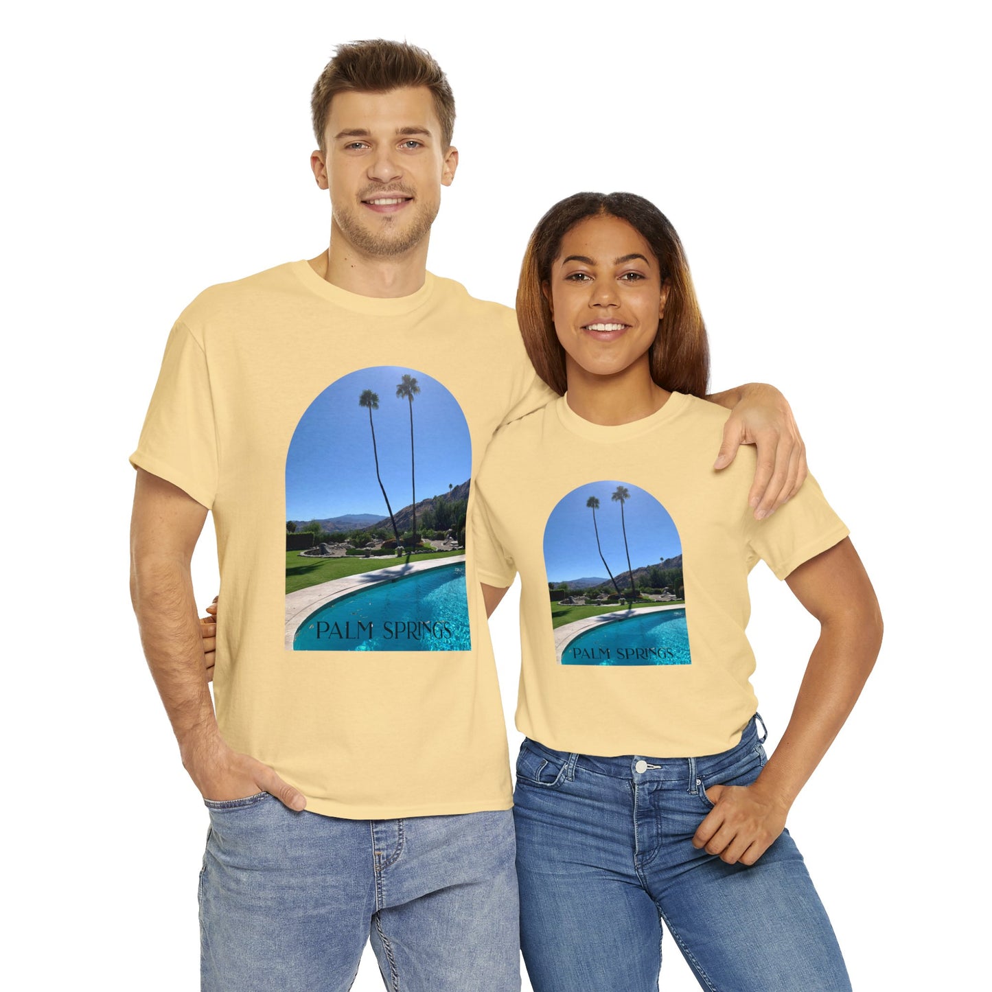 Palm Springs Lifestyle Premium Unisex Tee by ViralDestinations