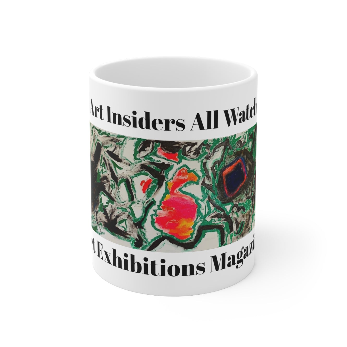 Art Insiders All Watch Art Exhibitions Magazine Premium Quality Ceramic Mug 11oz