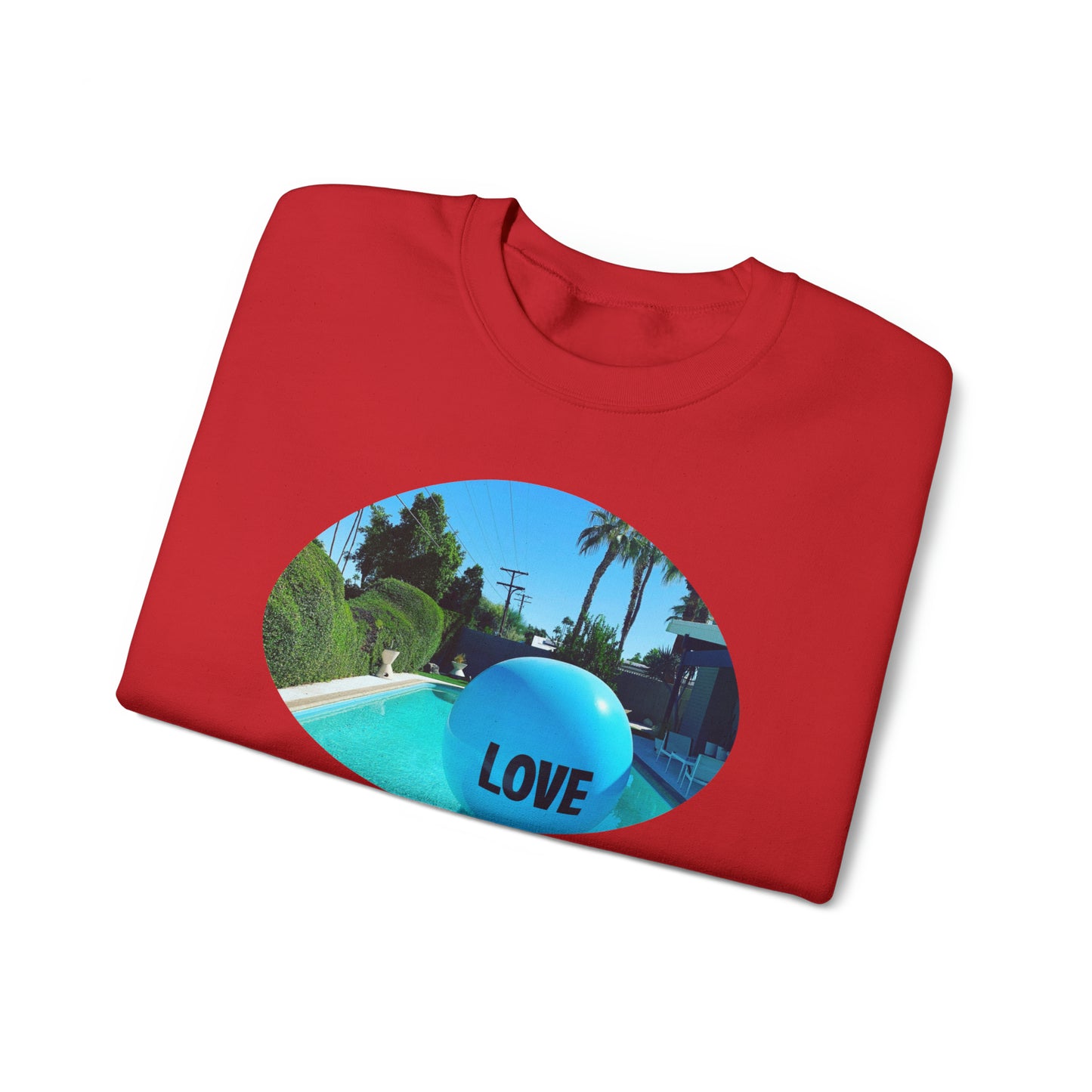 Staycation in Palm Springs Unisex Lifestyle Sweatshirt by ViralDestinations