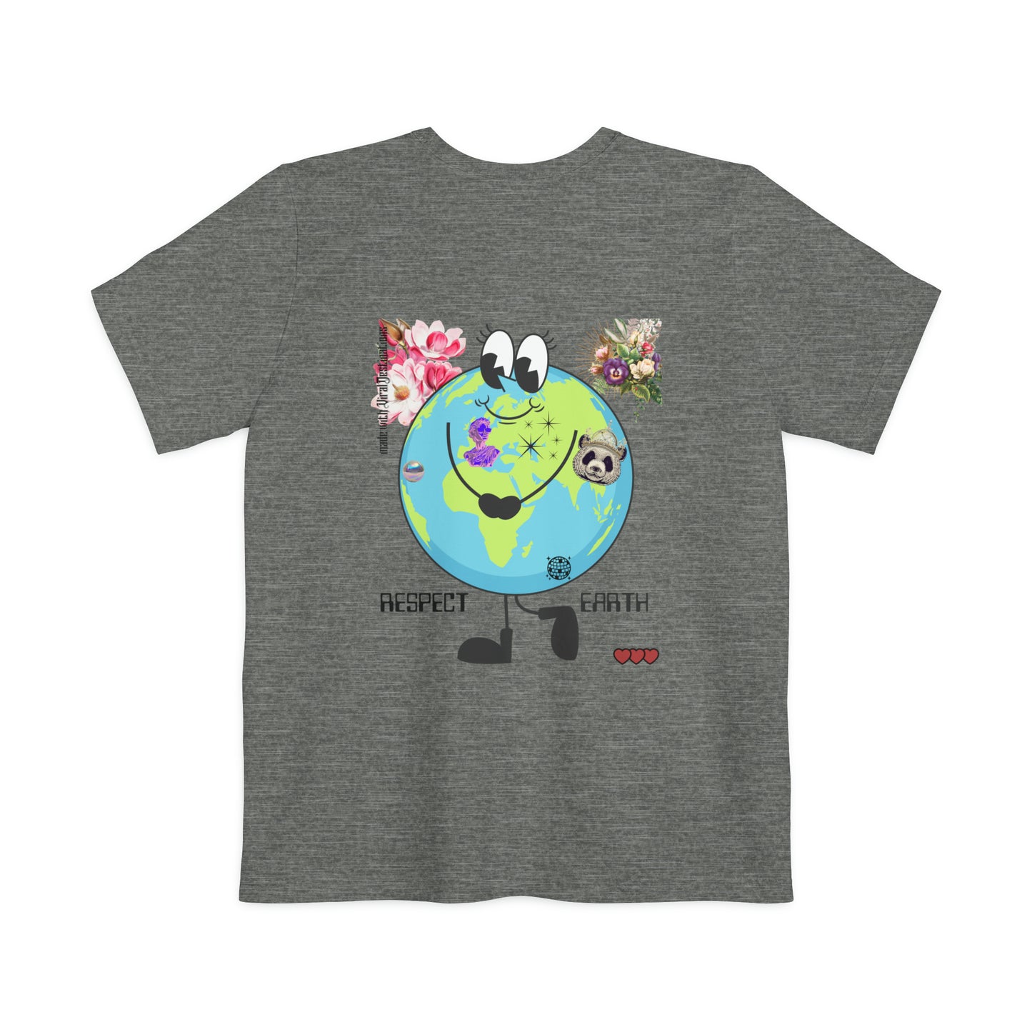 Respect Earth Y2K Trending Unisex Pocket T-shirt by ViralDestinations