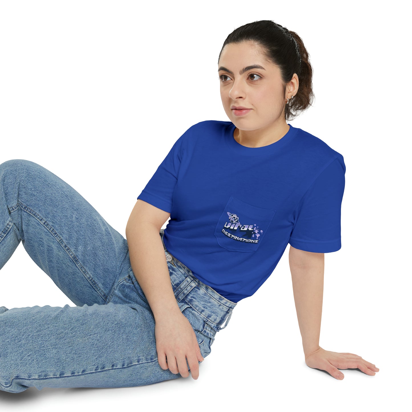 Respect Earth Y2K Trending Unisex Pocket T-shirt by ViralDestinations
