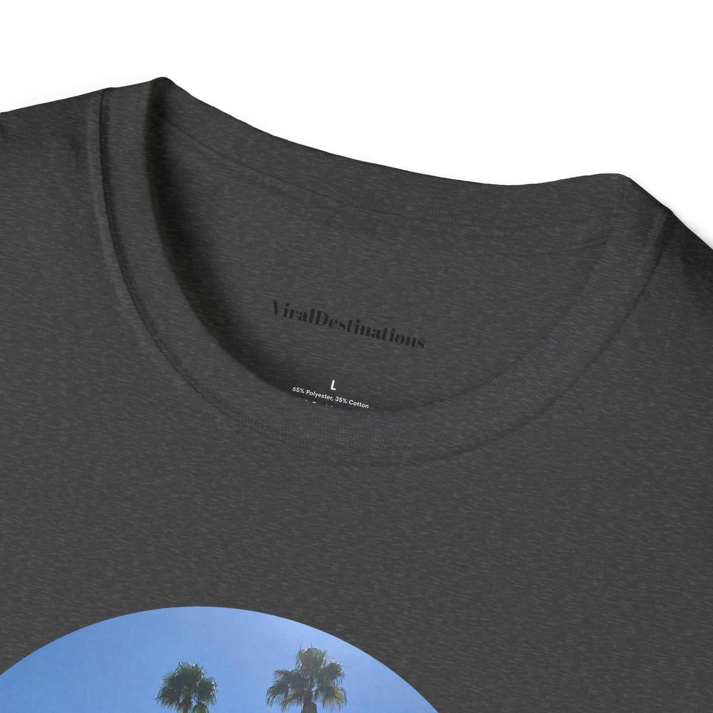 Palm Springs Modernism Lifestyle Unisex Soft T-Shirt by ViralDestinations