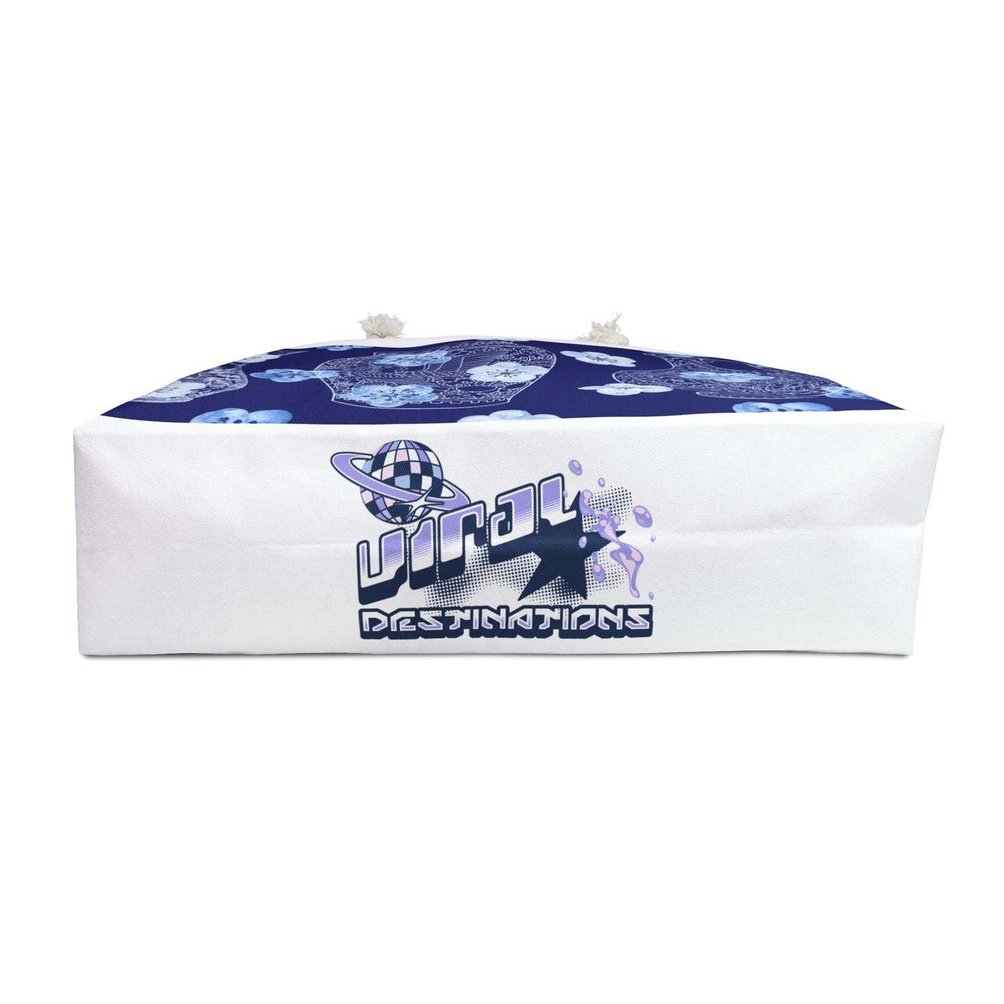 ViralDestinations™ Artistic Floral Antique Ceramics Collection Weekender Bag - Perfect for Travel & Weekend Getaways