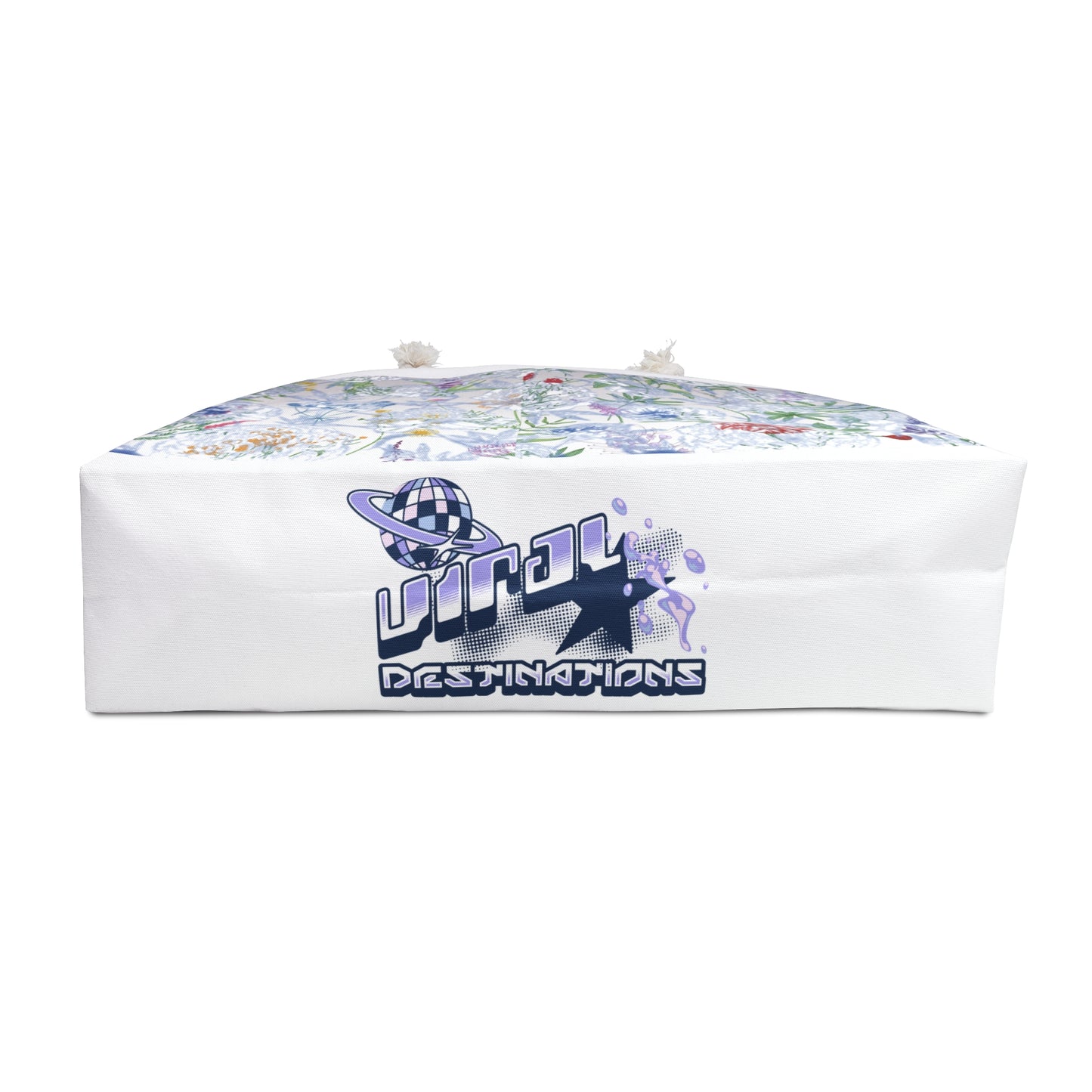 ViralDestinations™ Tranquil Floral Garden Weekender Bag | Perfect for Travel and Beach Days - Botanical Aesthetics