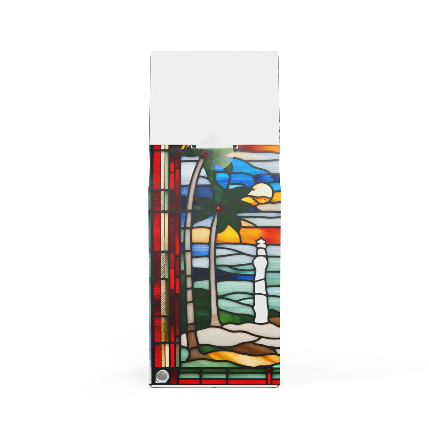 ArtEXB Decaf Coffee Blend (Medium Roast) Tiffany Glass Studio Design Goose Lake Scene