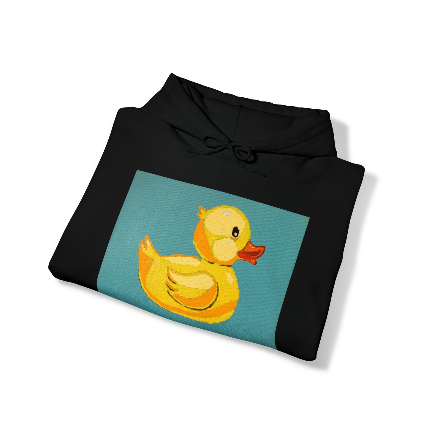 The Pop Duck Premium Lifestyle Hoodie ¬ Pop Art On The Go ¬ matching adult and kids T-shirts