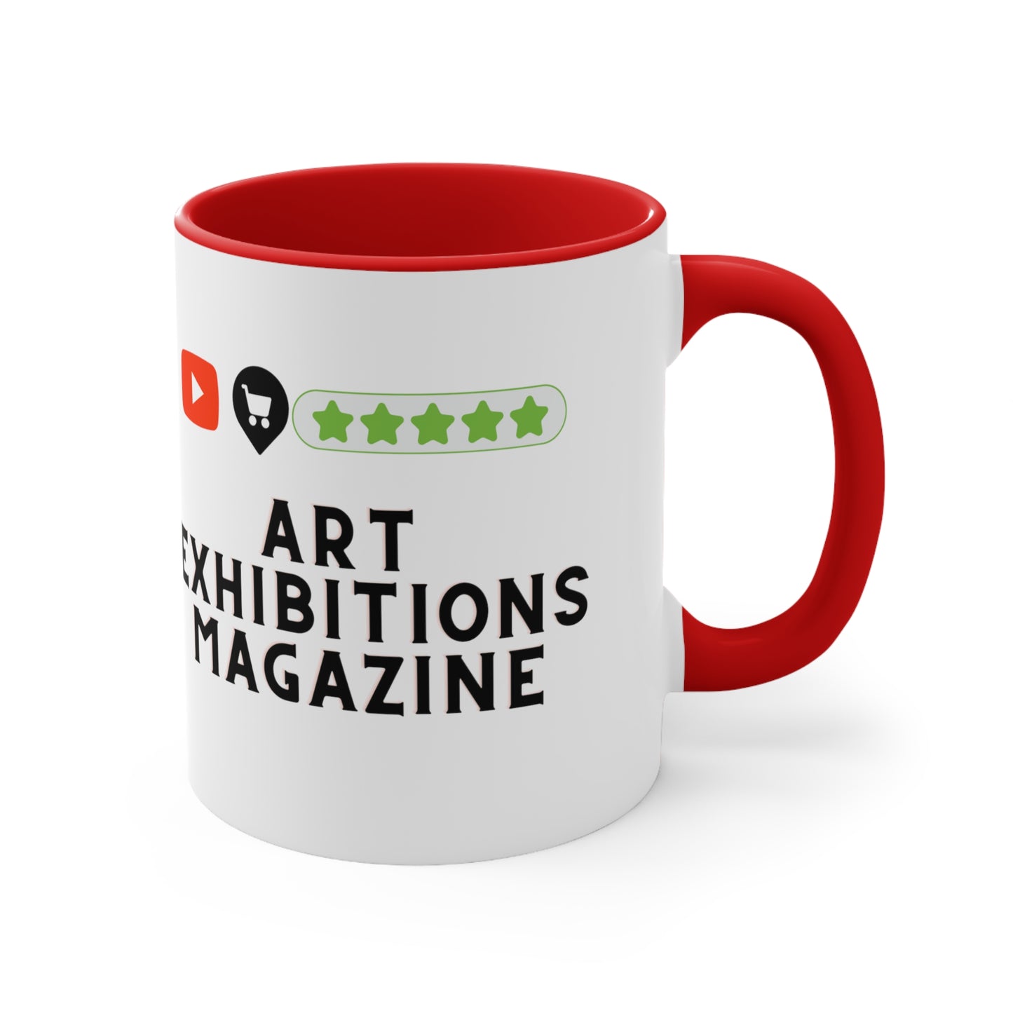 Art Exhibitions Magazine Gift Shop trending Lifestyle Pop Colored Accent Coffee Mug - multi colors