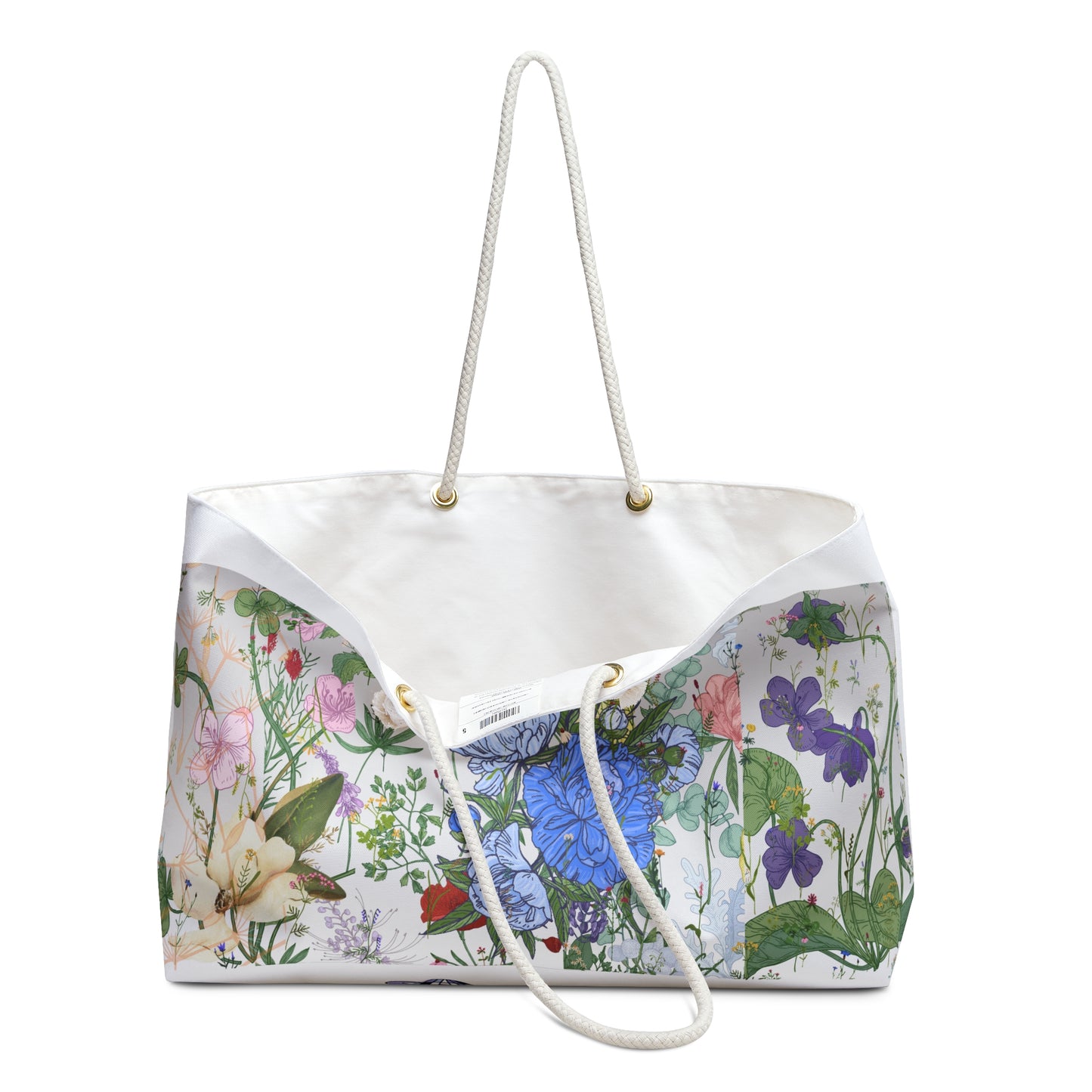 ViralDestinations™ Floral Garden Weekender Bag | Perfect for Travel and Beach Days - Botanical Aesthetics