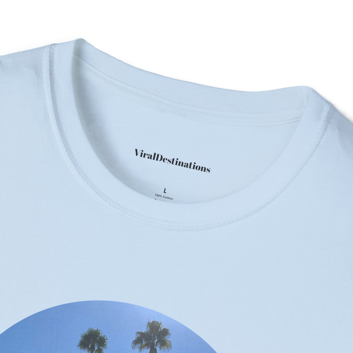 Palm Springs Modernism Lifestyle Unisex Soft T-Shirt by ViralDestinations