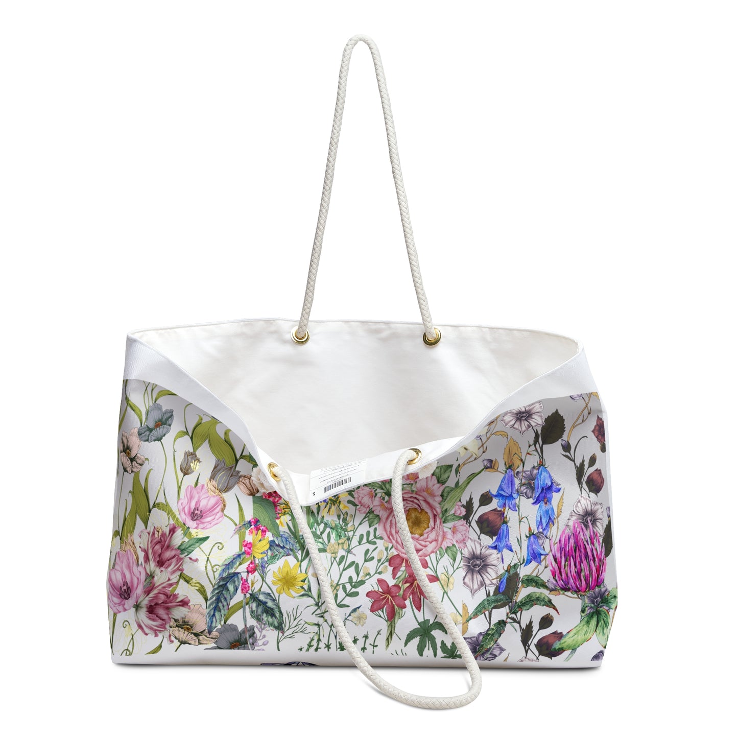 ViralDestinations™ Floral Spring Garden Party Weekender Bag | Perfect for Travel and Beach Days - Botanical Aesthetics