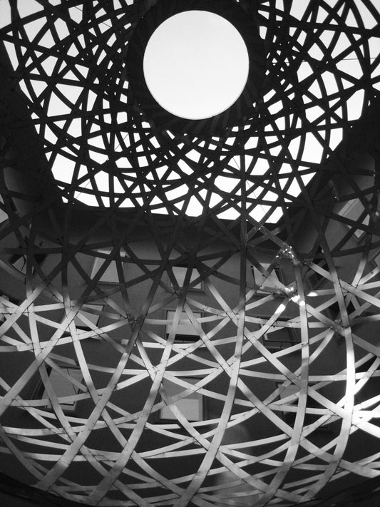 Fine Art Print mounted on board in clear bag - architectural photography
