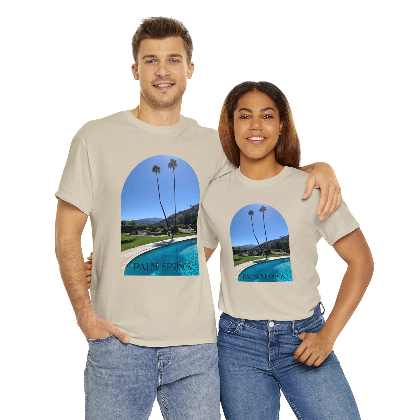 Palm Springs Lifestyle Premium Unisex Tee by ViralDestinations