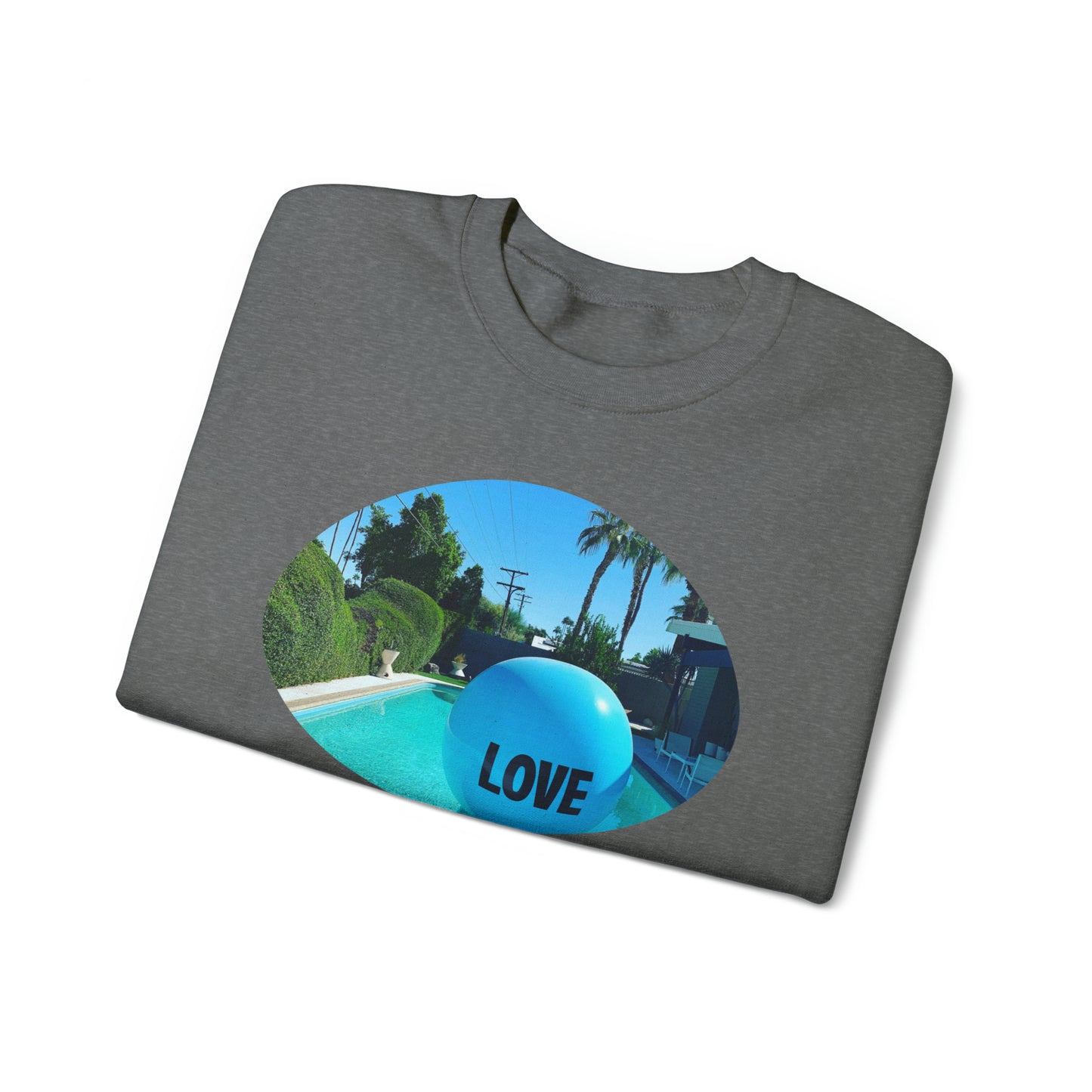 Staycation in Palm Springs Unisex Lifestyle Sweatshirt by ViralDestinations