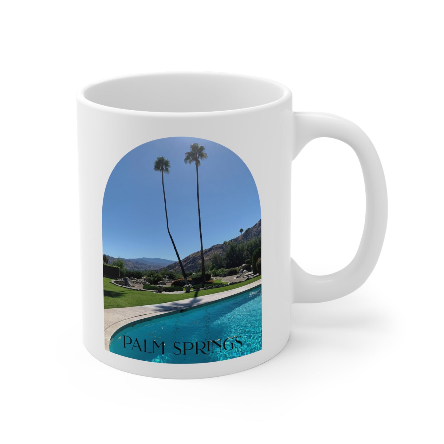 Staycation in Palm Springs Lifestyle Coffee Mug by ViralDestinations