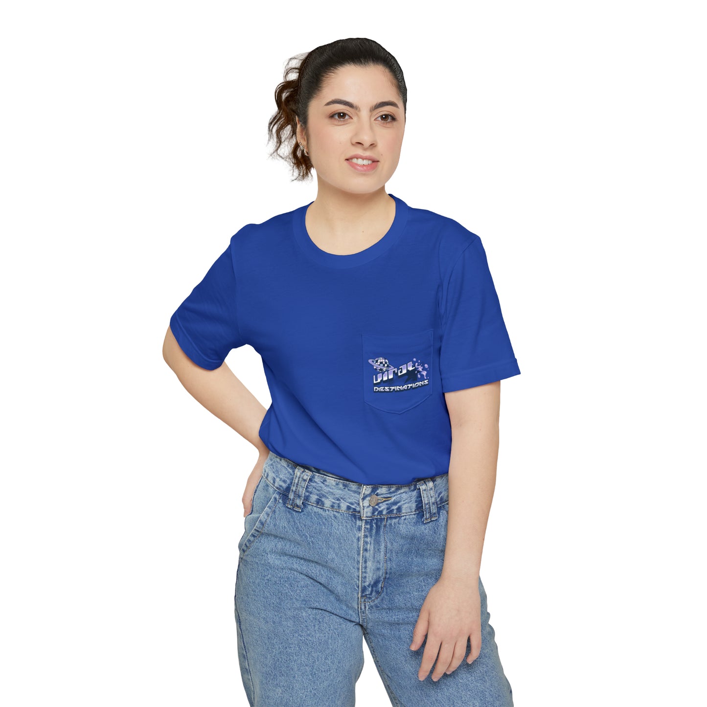 Respect Earth Y2K Trending Unisex Pocket T-shirt by ViralDestinations