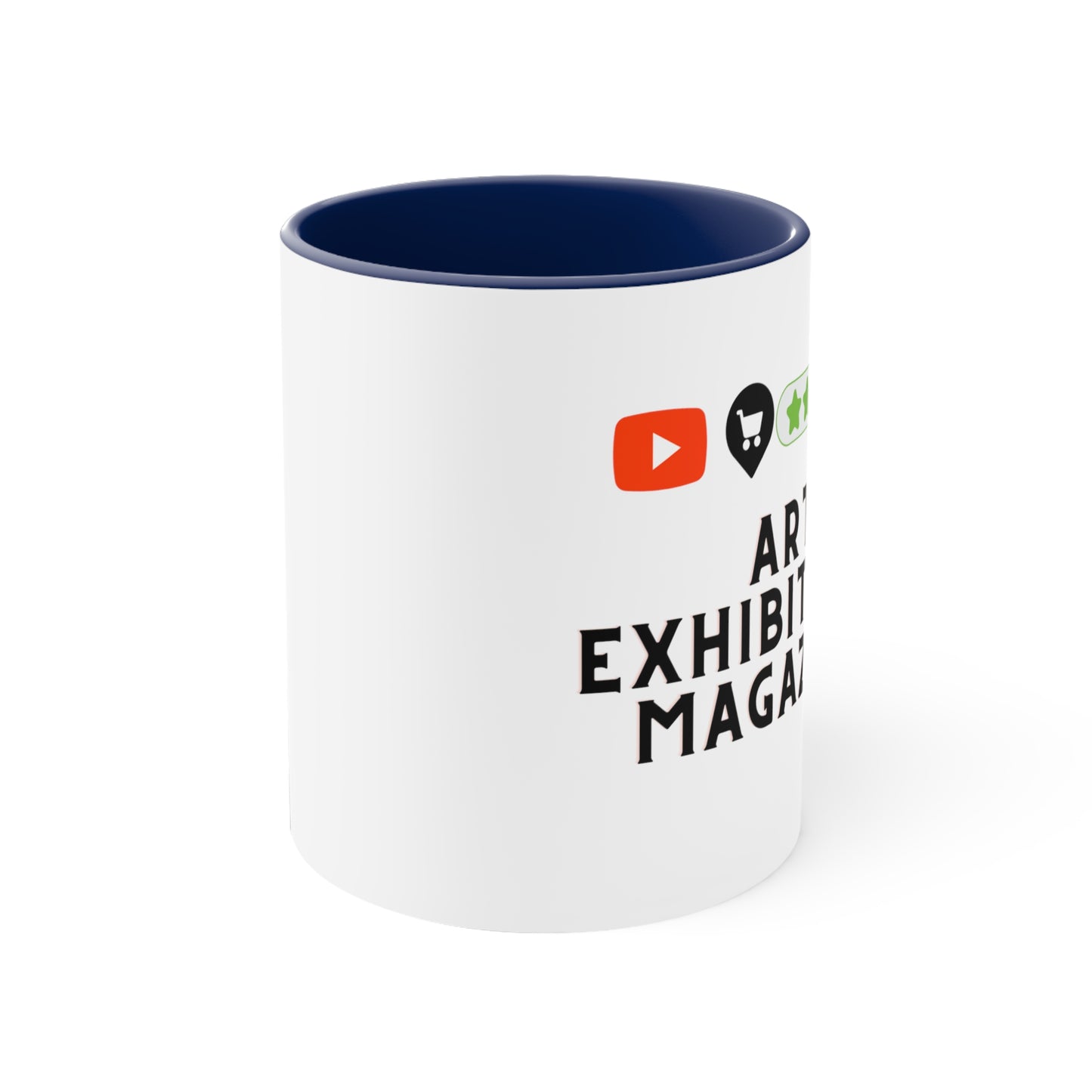 Art Exhibitions Magazine Gift Shop trending Lifestyle Pop Colored Accent Coffee Mug - multi colors
