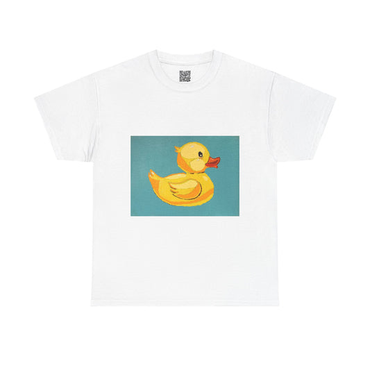ViralDestinations Pop Duck Unisex Heavy Cotton Tee - Stylish & Comfortable