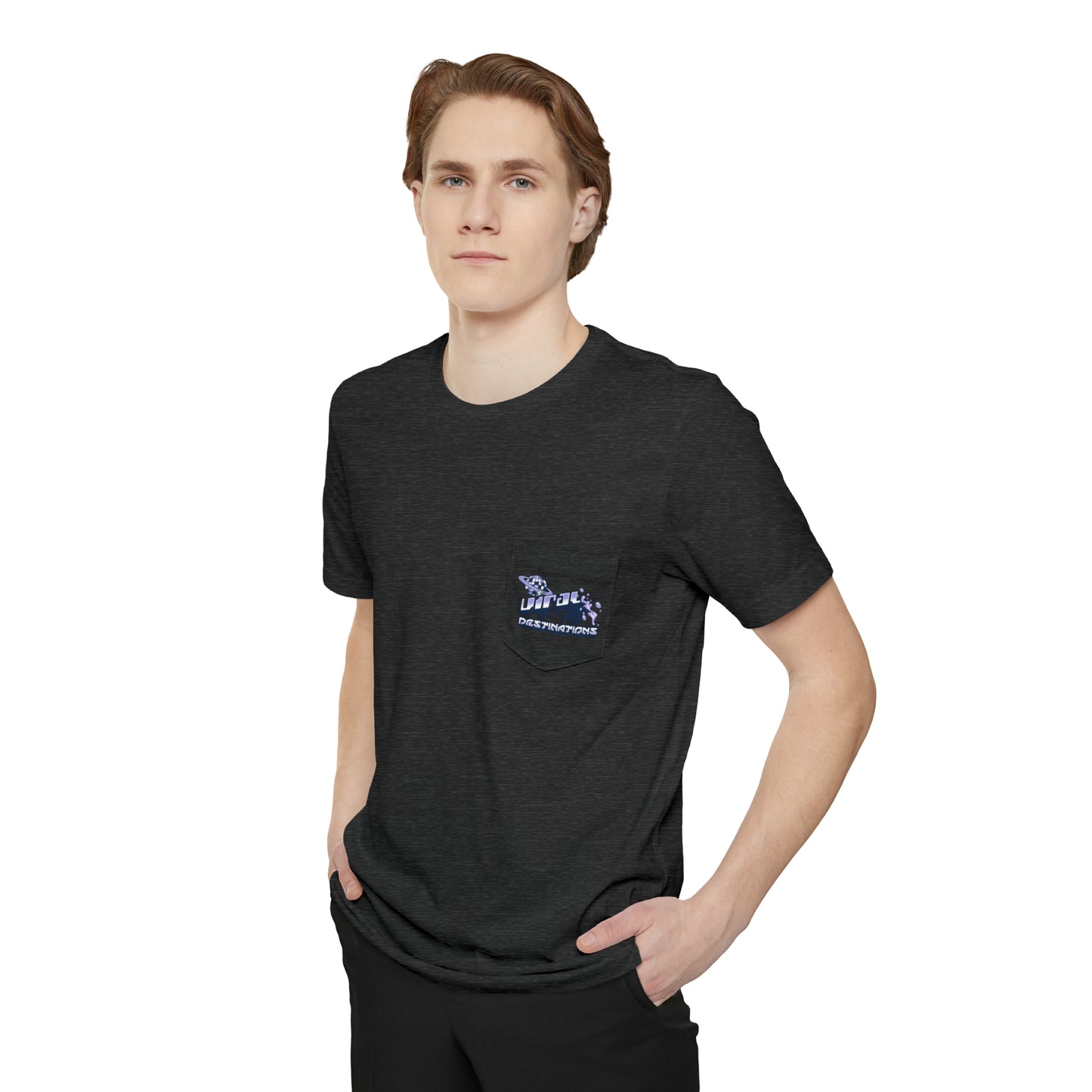 Respect Earth Y2K Trending Unisex Pocket T-shirt by ViralDestinations