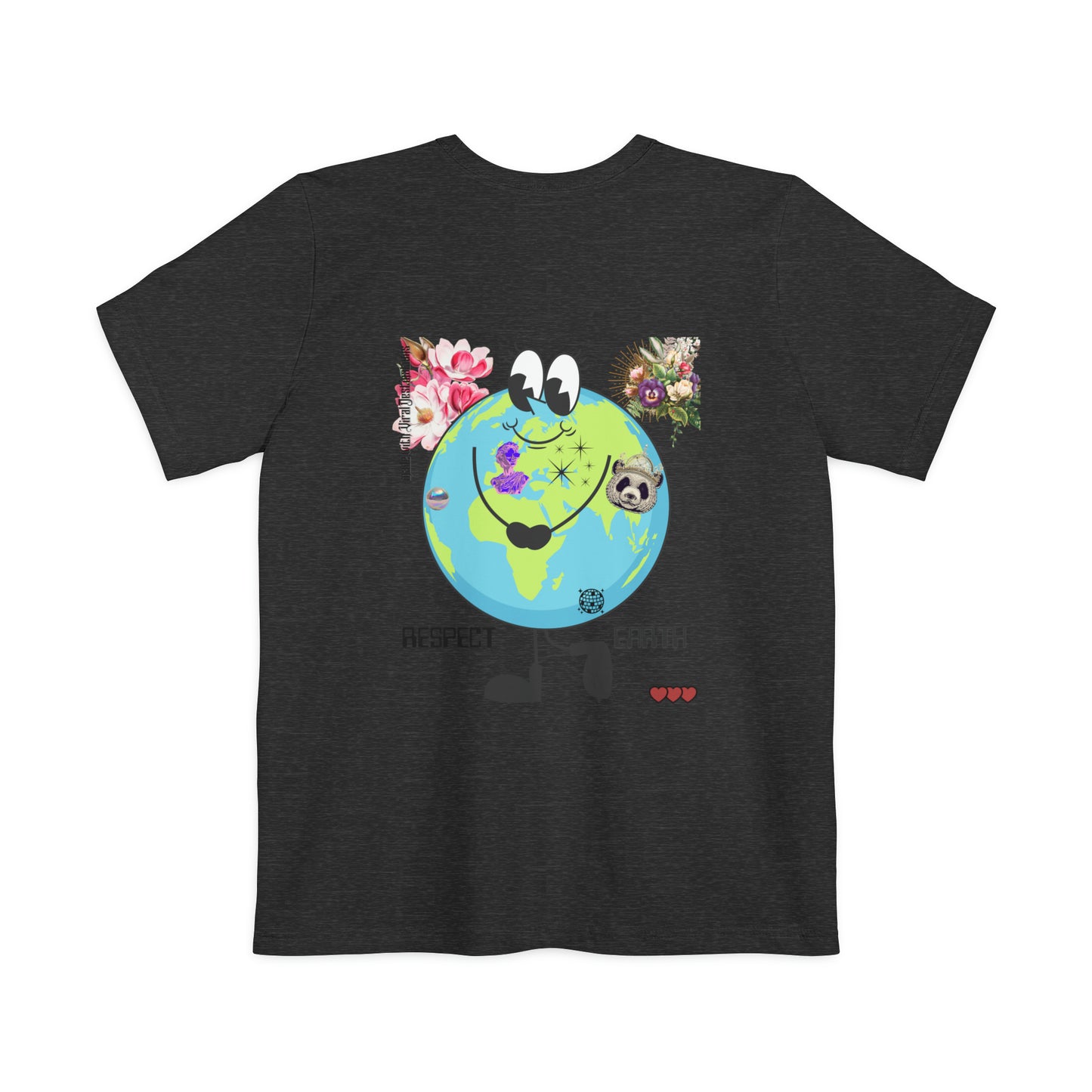 Respect Earth Y2K Trending Unisex Pocket T-shirt by ViralDestinations