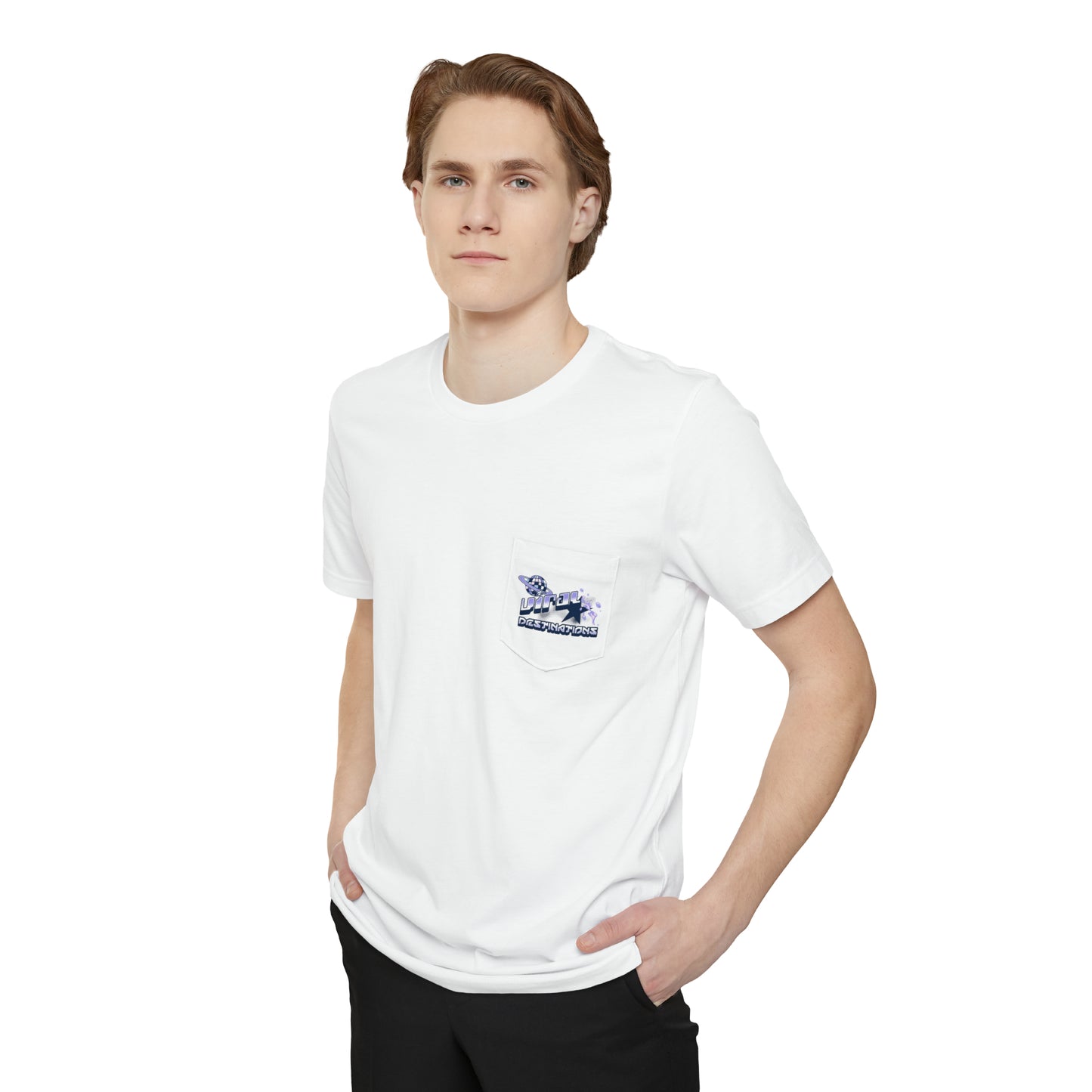 Respect Earth Y2K Trending Unisex Pocket T-shirt by ViralDestinations
