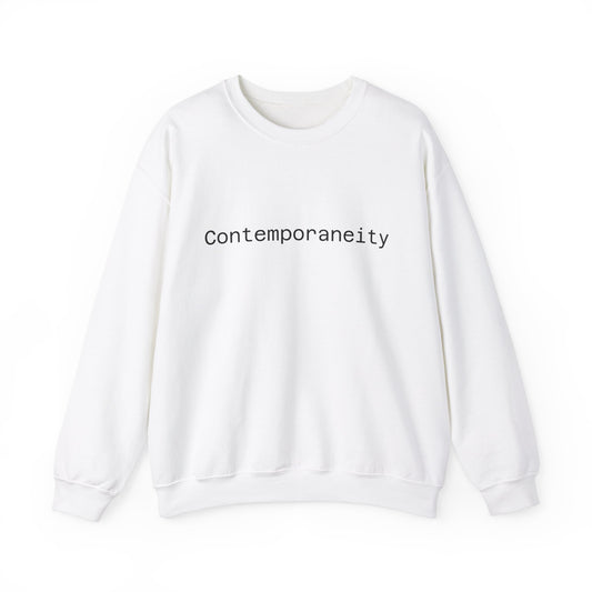 Contemporaneity Unisex Heavy Blend™ Crewneck Sweatshirt _ViralDestinations _ArtExhibitionsMagazine