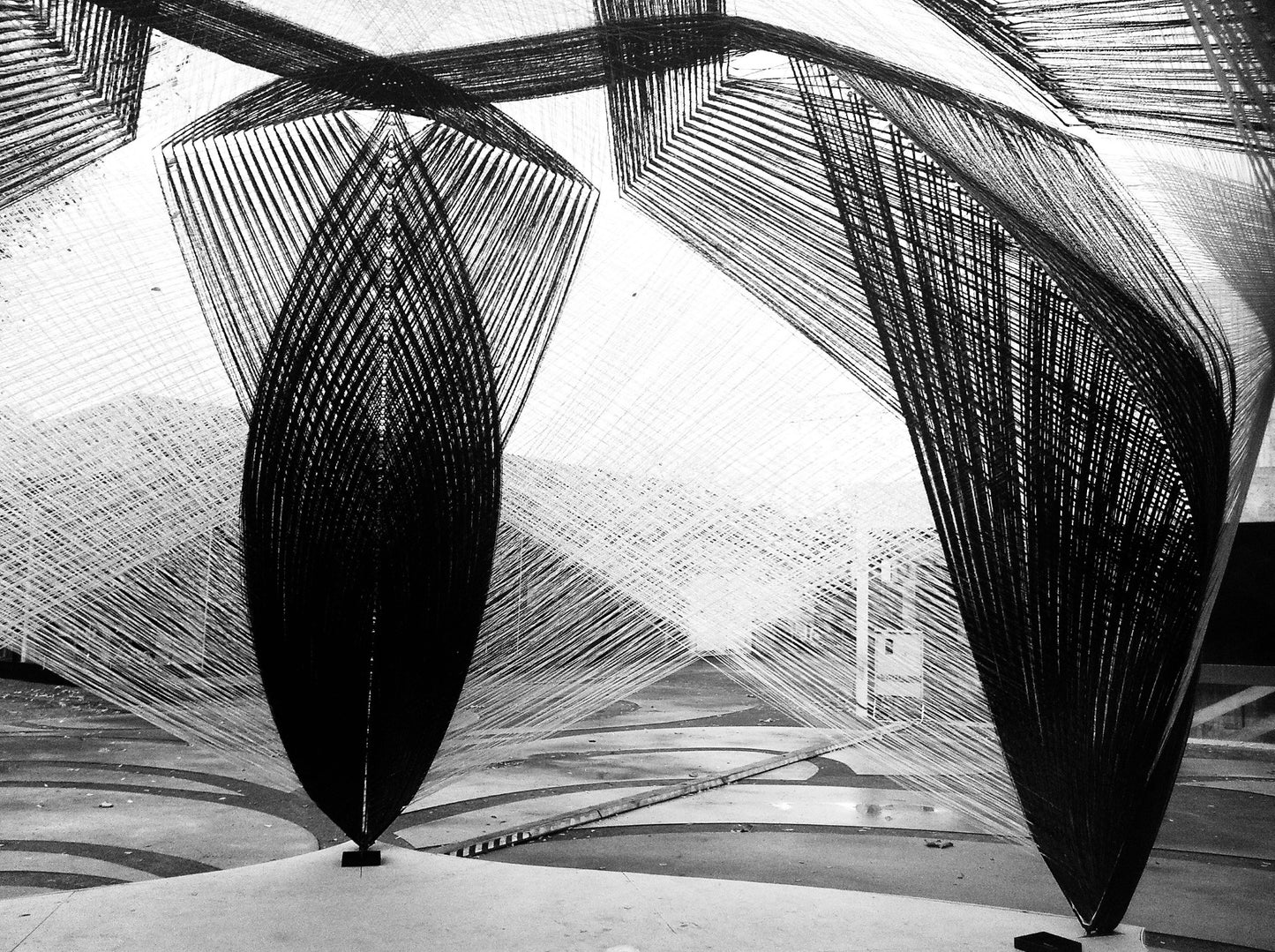 Fine Art Print mounted on board in clear bag - architectural photography