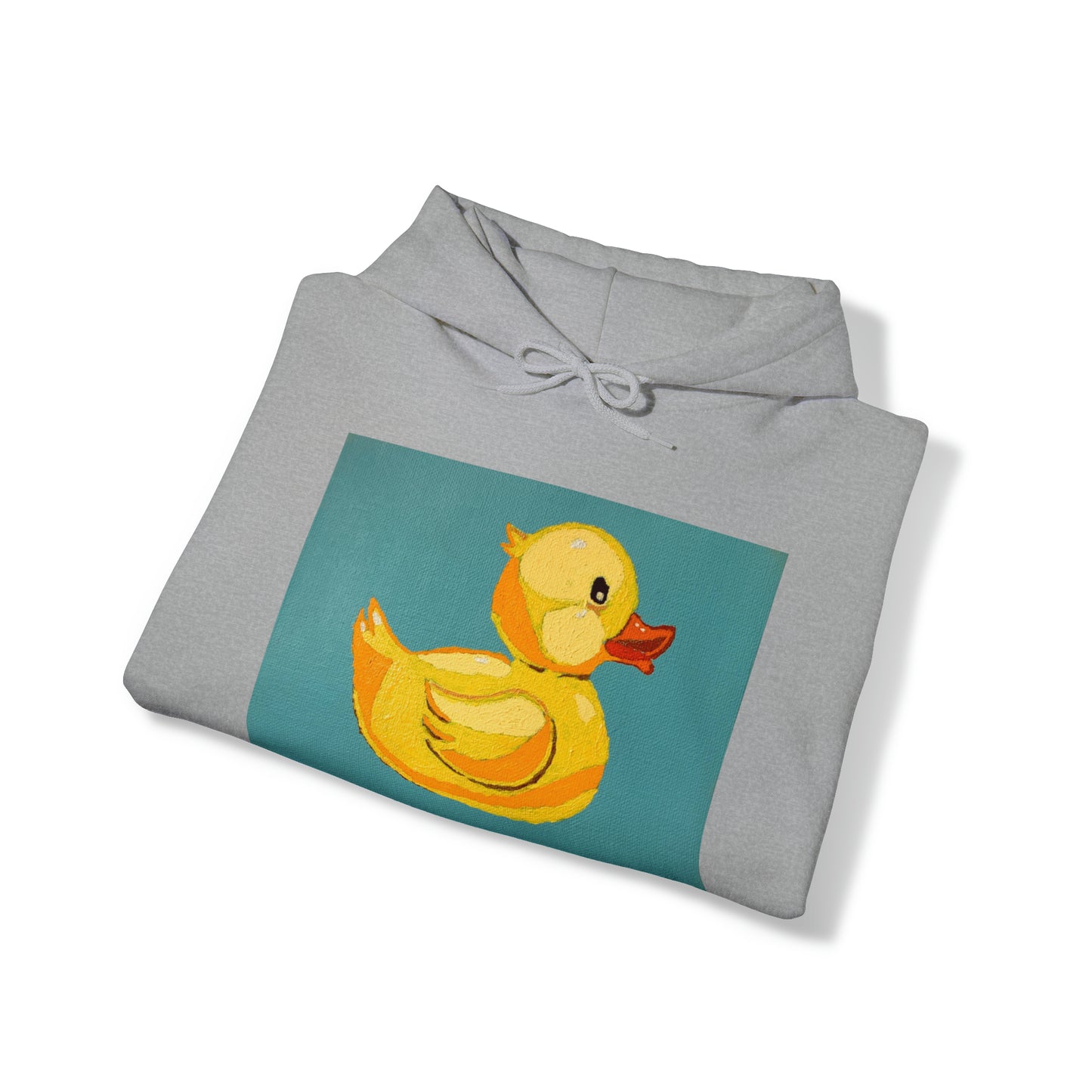 The Pop Duck Premium Lifestyle Hoodie ¬ Pop Art On The Go ¬ matching adult and kids T-shirts